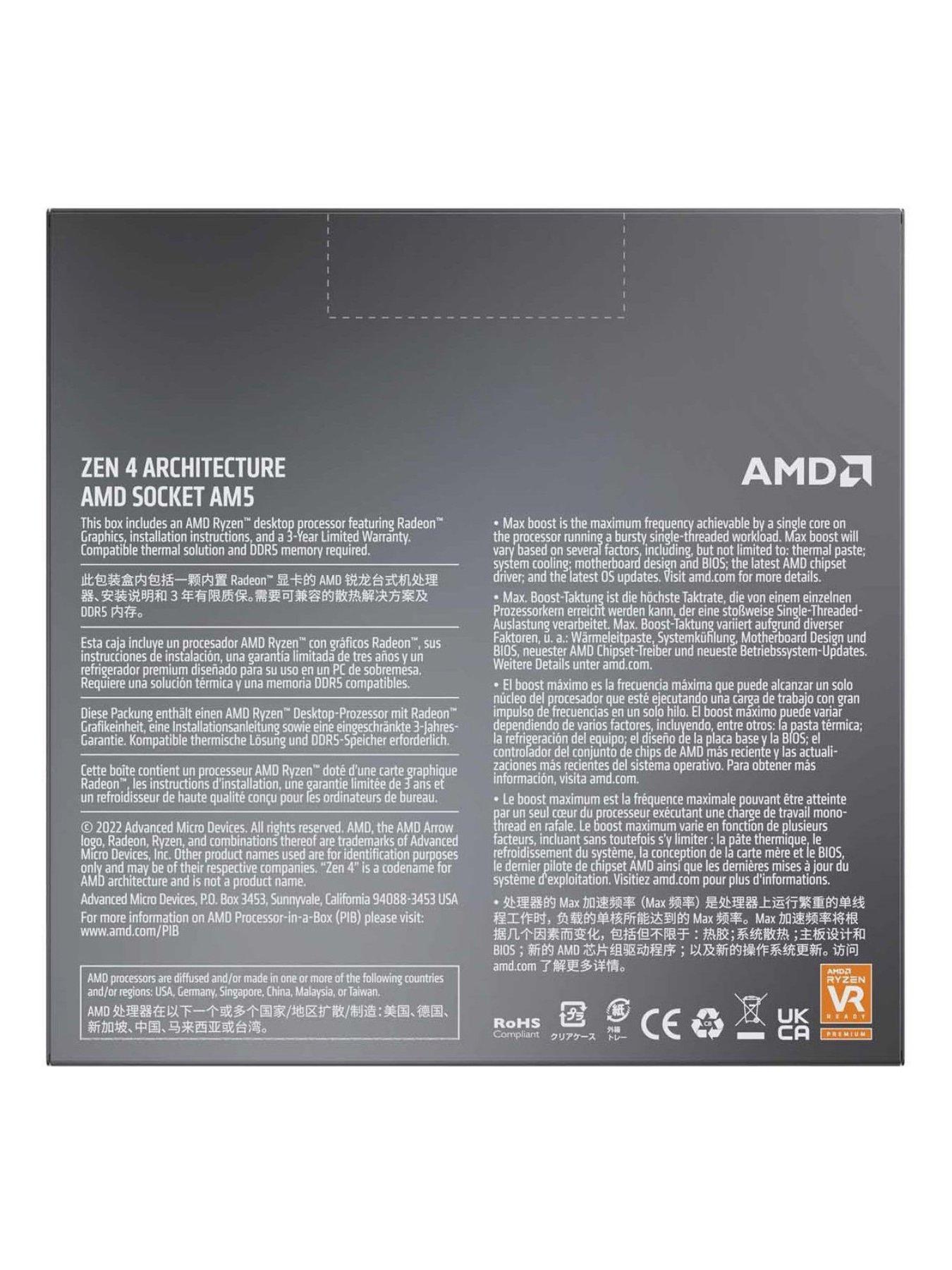Image 4 of 6 of AMD Ryzen 7 7700X 8 Core Processor