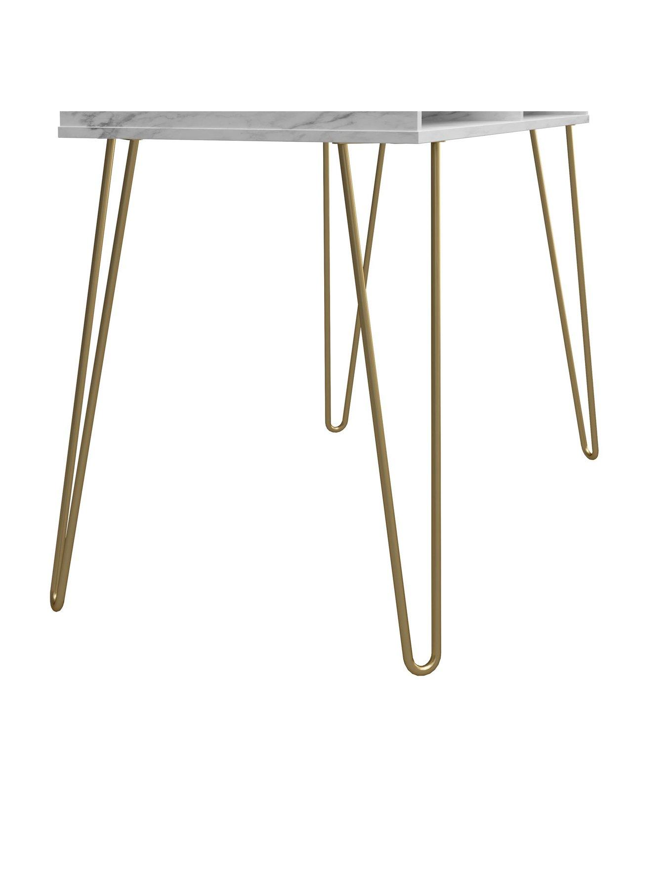 Image 7 of 7 of Novogratz Athena Desk - White