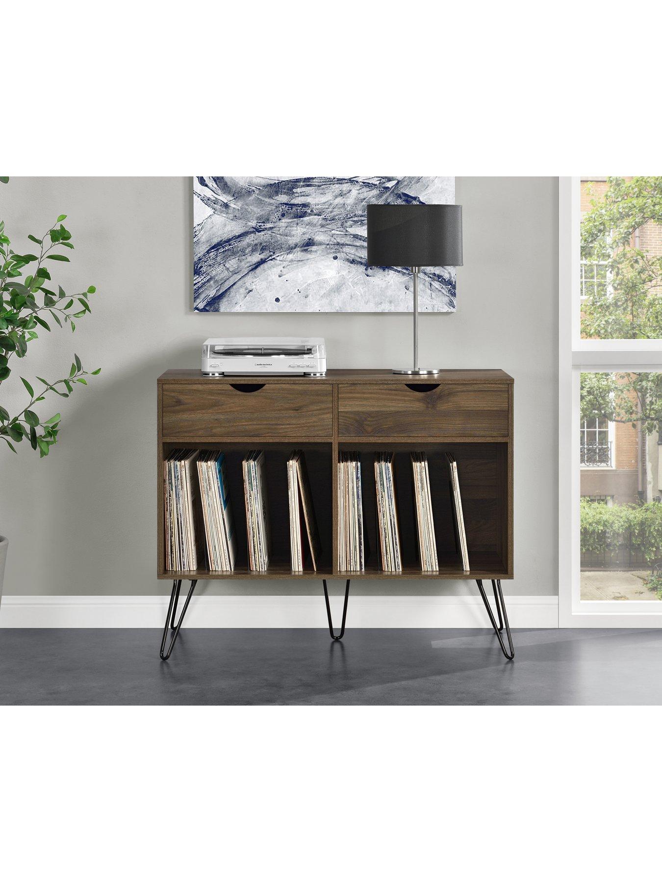 novogratz-concord-2-drawernbspside-tableturntable-stand-walnut