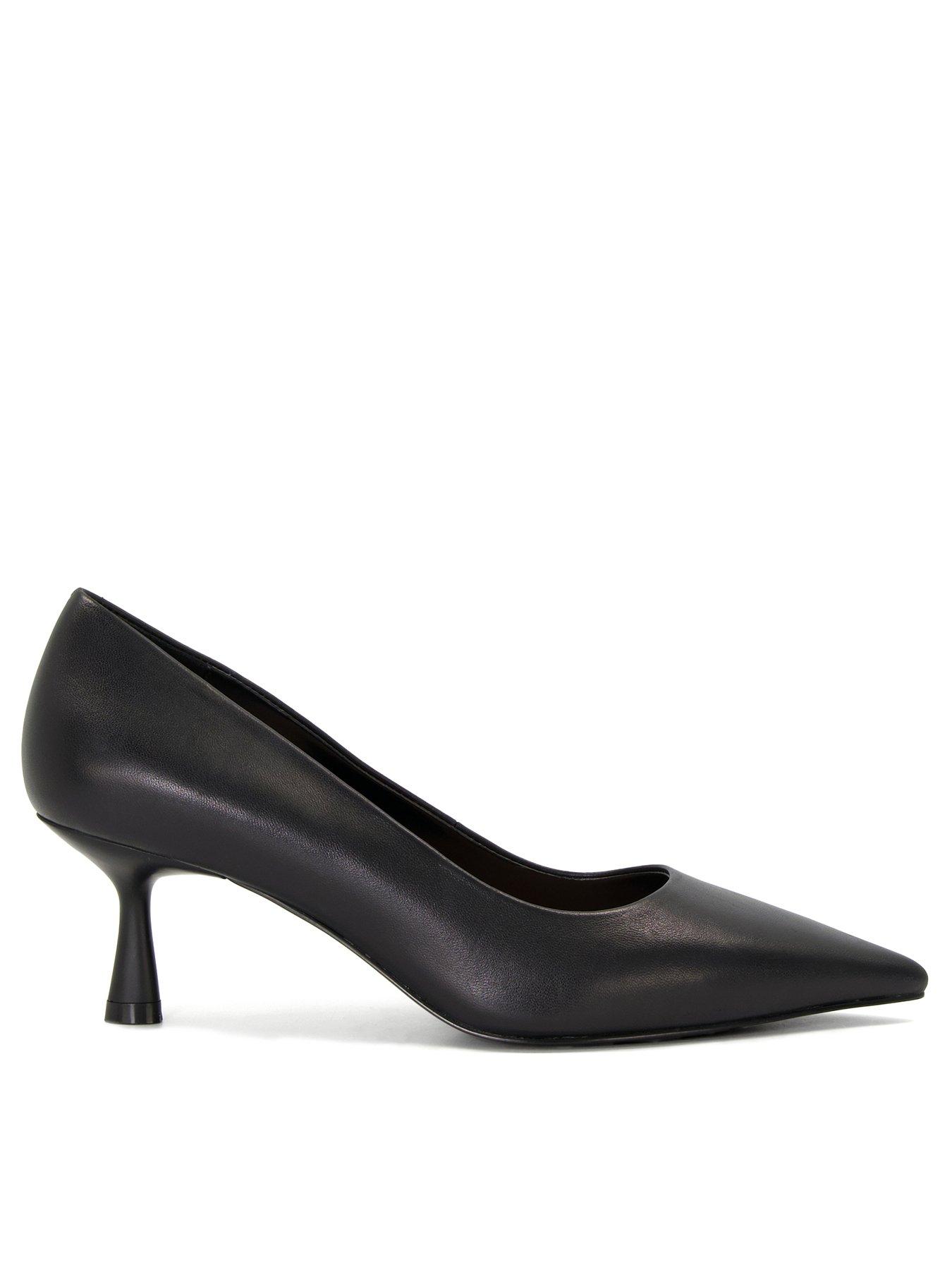 Dune black court outlet shoes