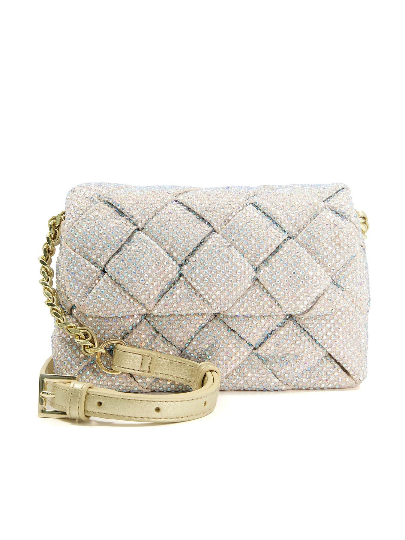 Dune gold clutch on sale bag