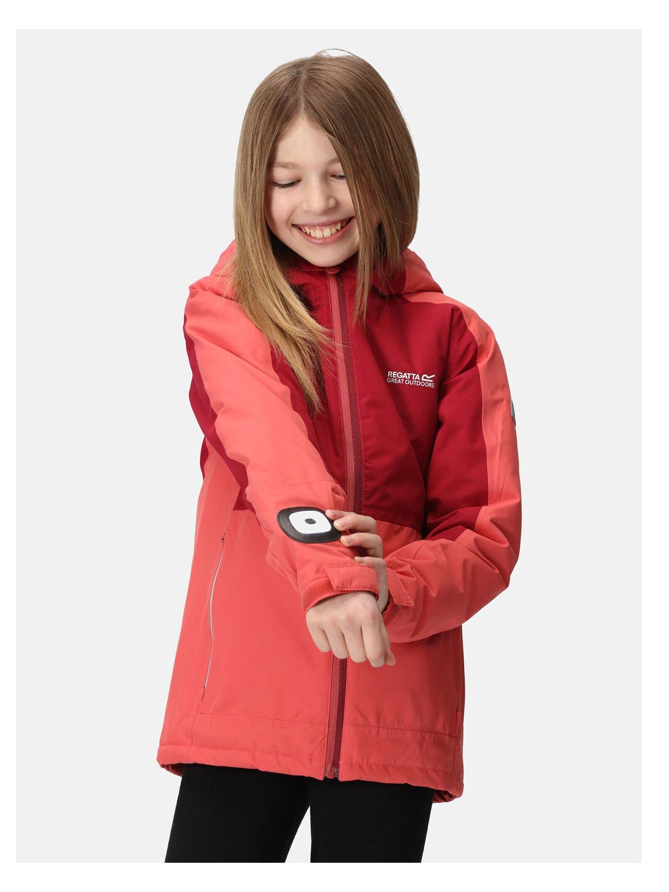 regatta-unisex-beamz-iii-waterproof-jacket-with-sleeve-torch-red