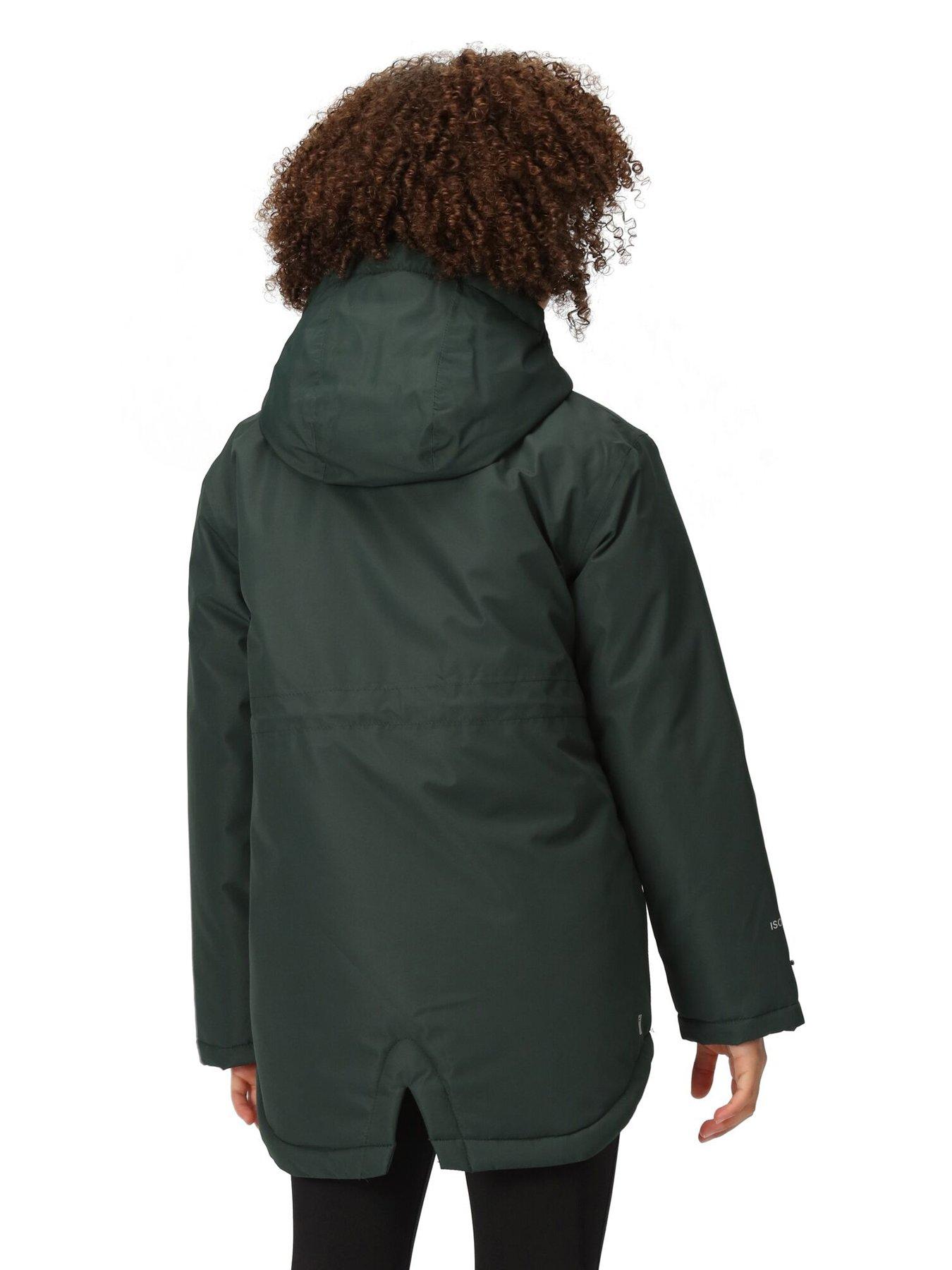 regatta-girls-violane-waterproof-jacket-khakistillFront