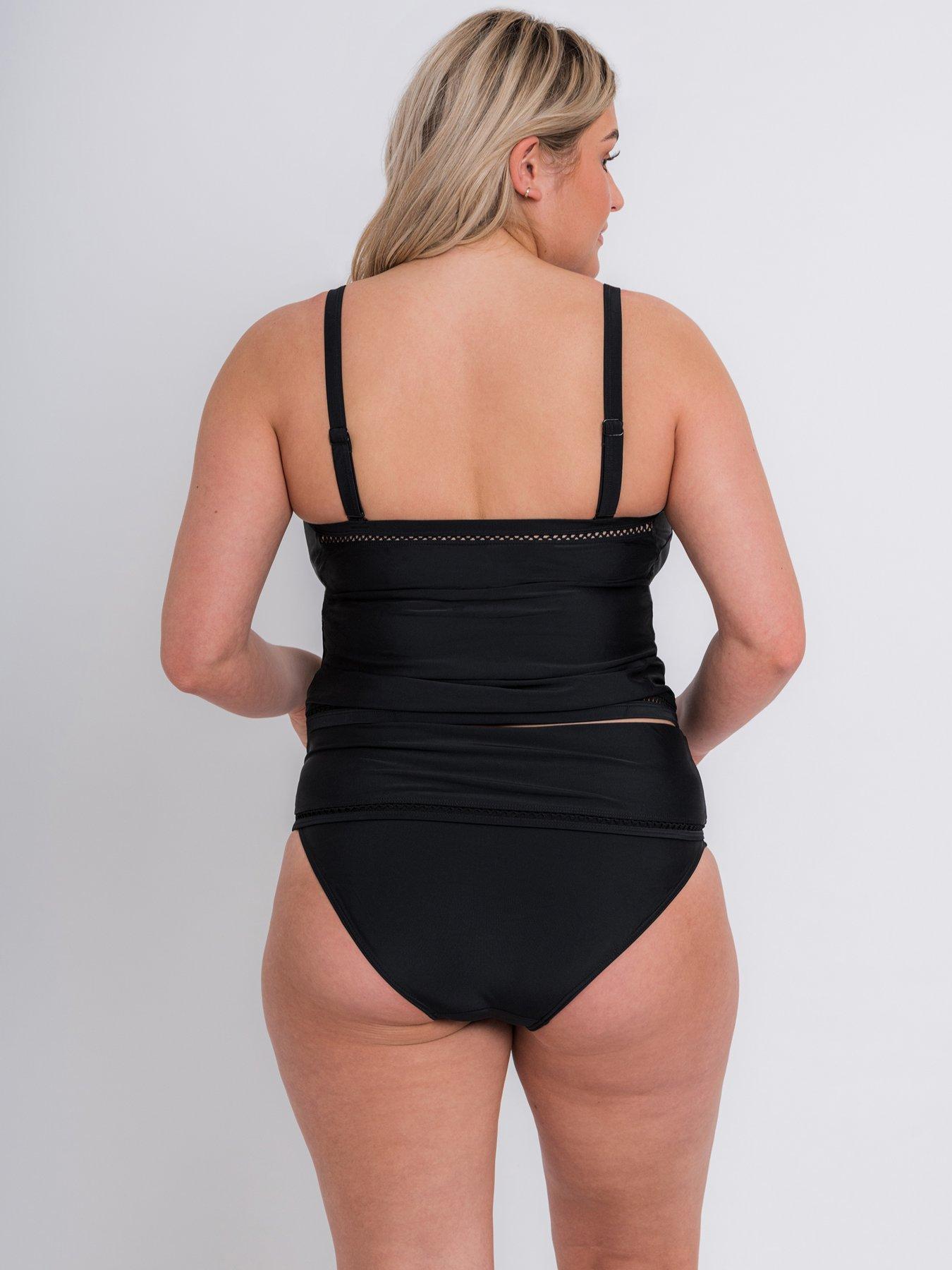 Image 2 of 4 of Curvy Kate Curvy Kate First Class Tankini Black