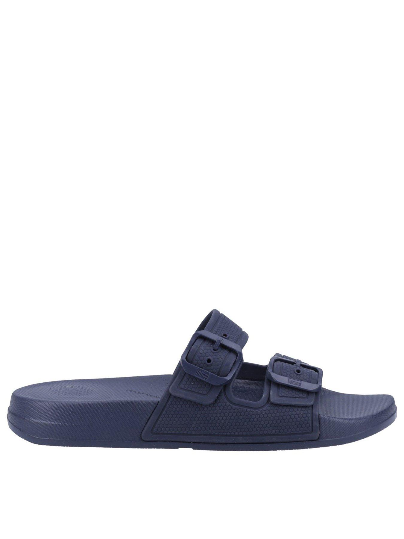 Fitflop duo discount buckle slide sandals