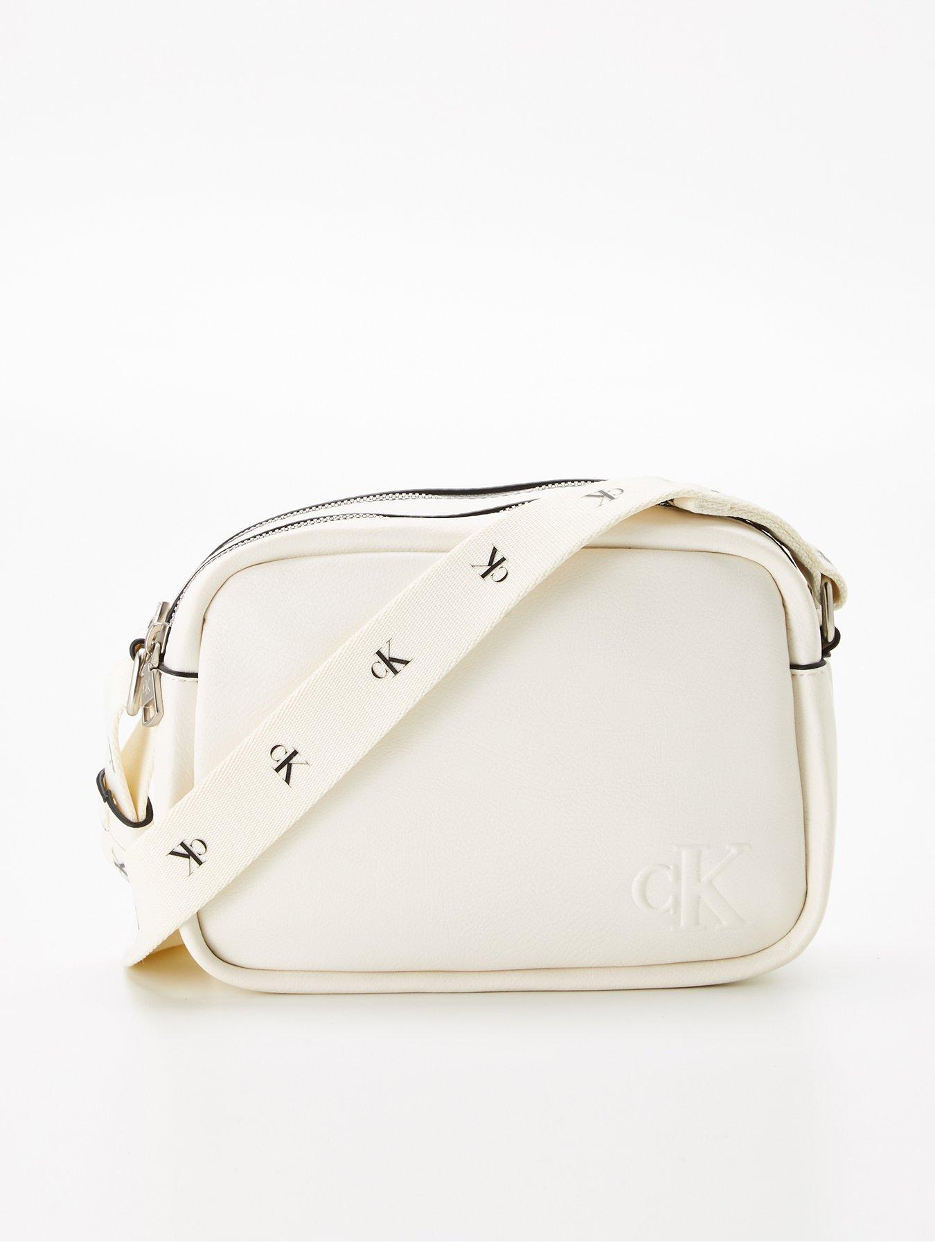 Calvin Klein Women's Crossbody Bags - Cream