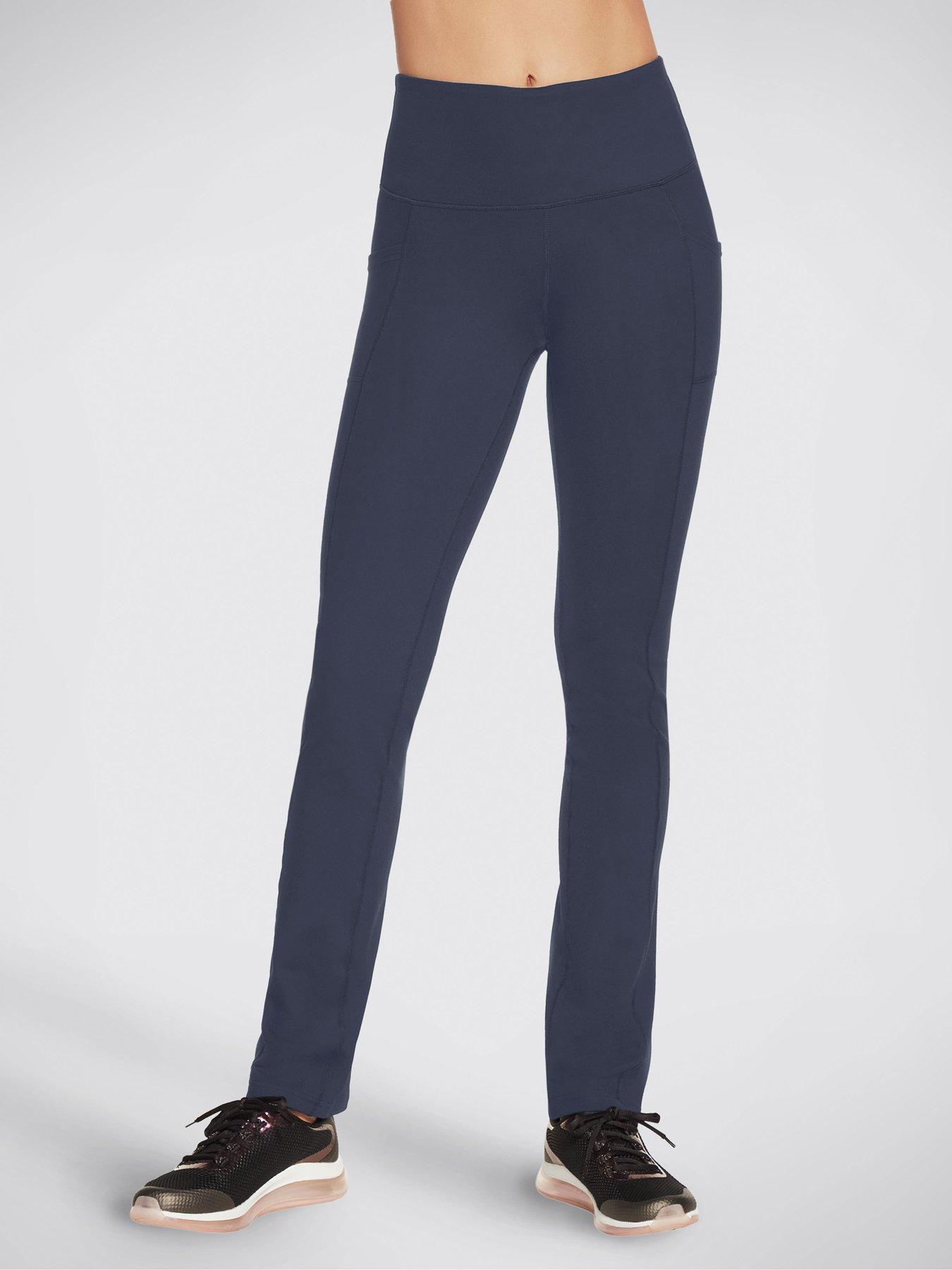 Skechers Womens Go Walk High Waisted Flare Pant : : Clothing,  Shoes & Accessories