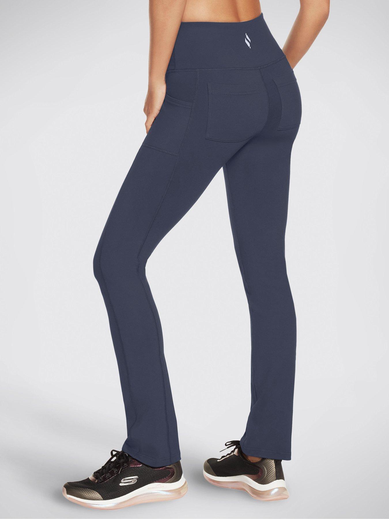 skechers-go-walk-petite-knitted-pant-blueoutfit
