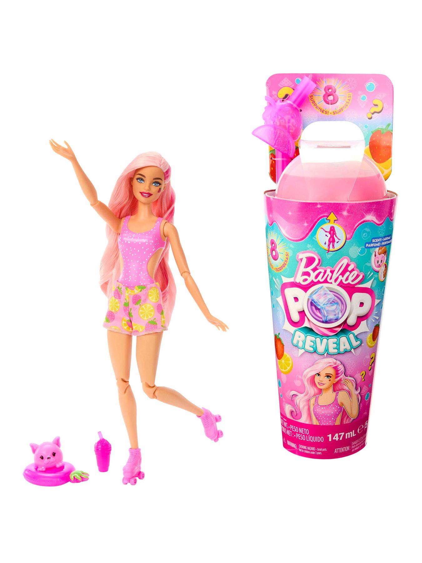 Barbie Pop Reveal Fruit Series Strawberry Lemonade Scented Doll Surprises Very Ireland