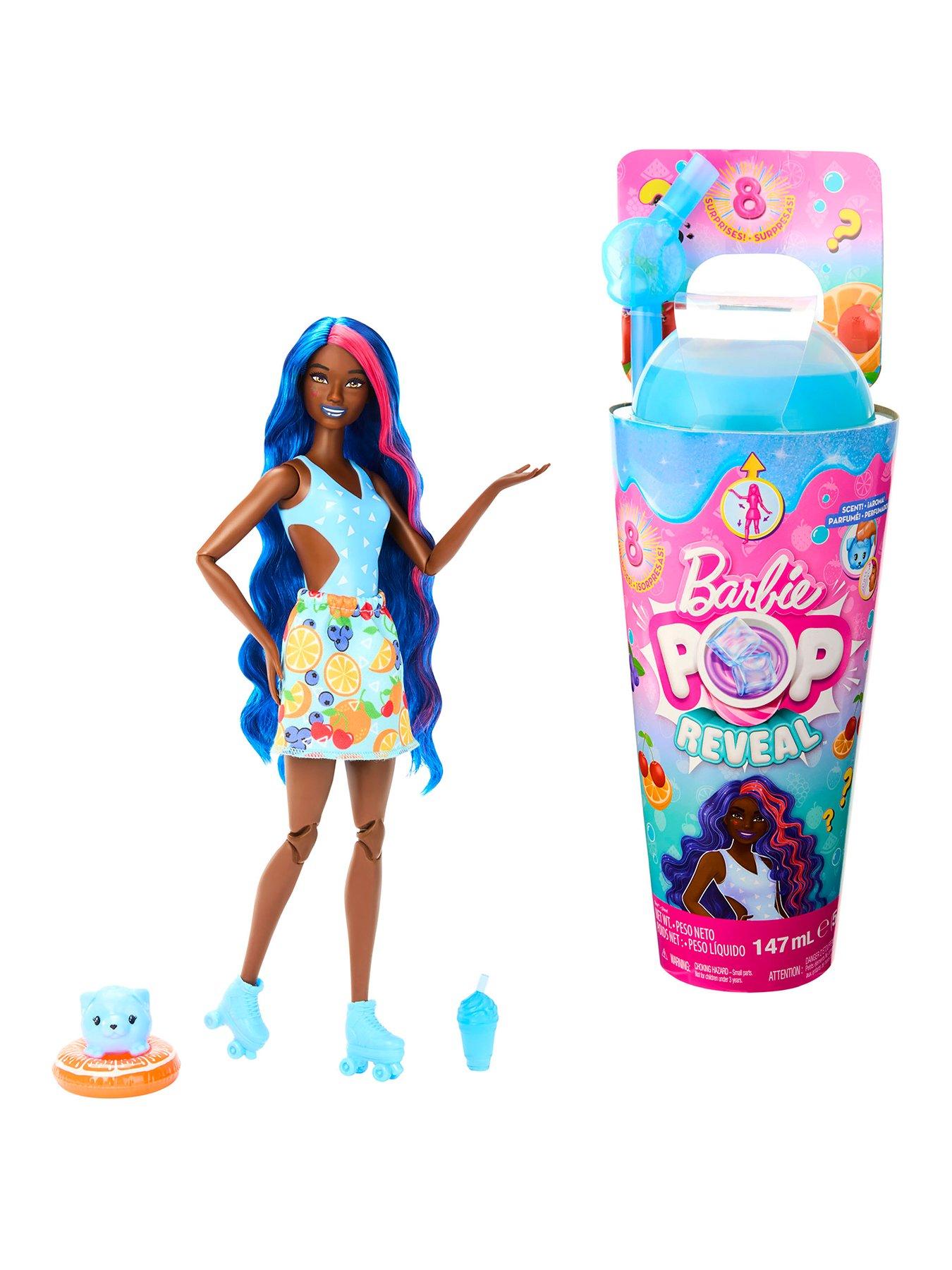 Barbie Pop Reveal Fruit Series - Strawberry Lemonade Scented Doll &  Surprises