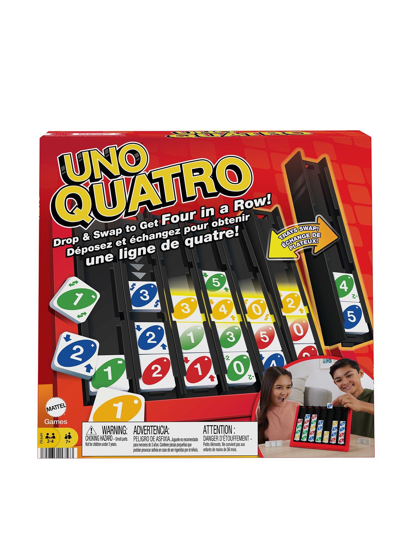 Image of Uno UNO Quatro Strategy Family Game