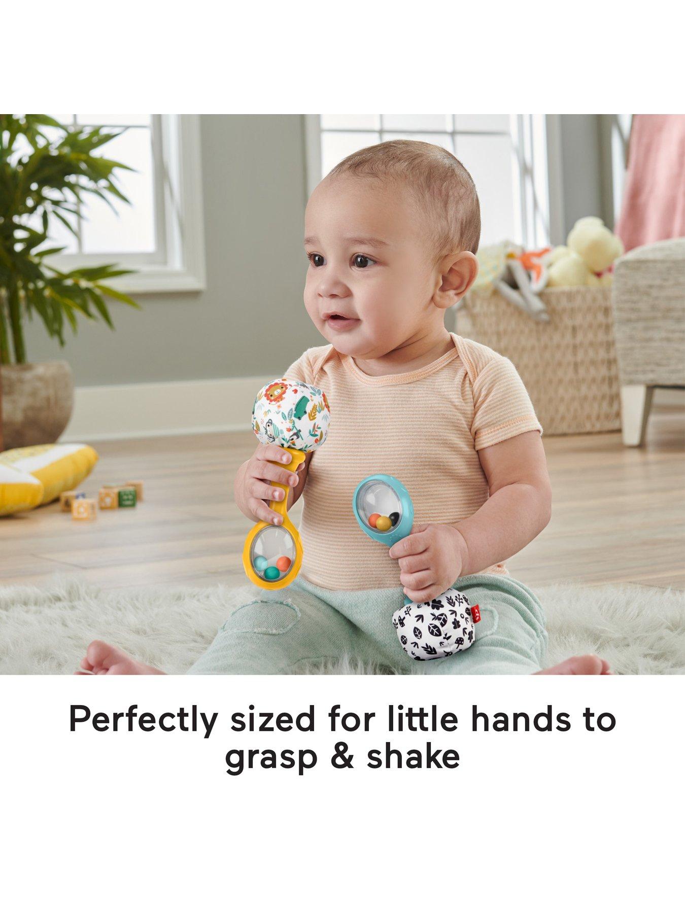 Image 5 of 7 of Fisher-Price Rattle 'n Rock Maracas Activity Toy