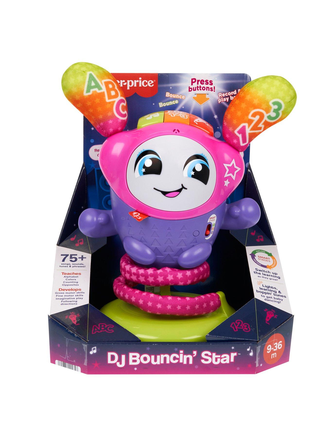 Image 7 of 8 of Fisher-Price DJ Bouncin Star Musical Activity Toy