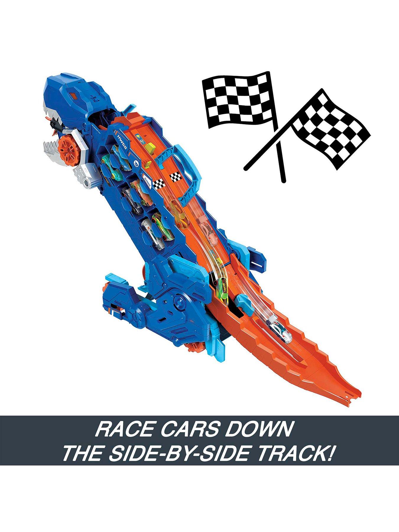 Image 6 of 8 of Hot Wheels City Ultimate T-Rex Toy Car&nbsp;Transporter Playset