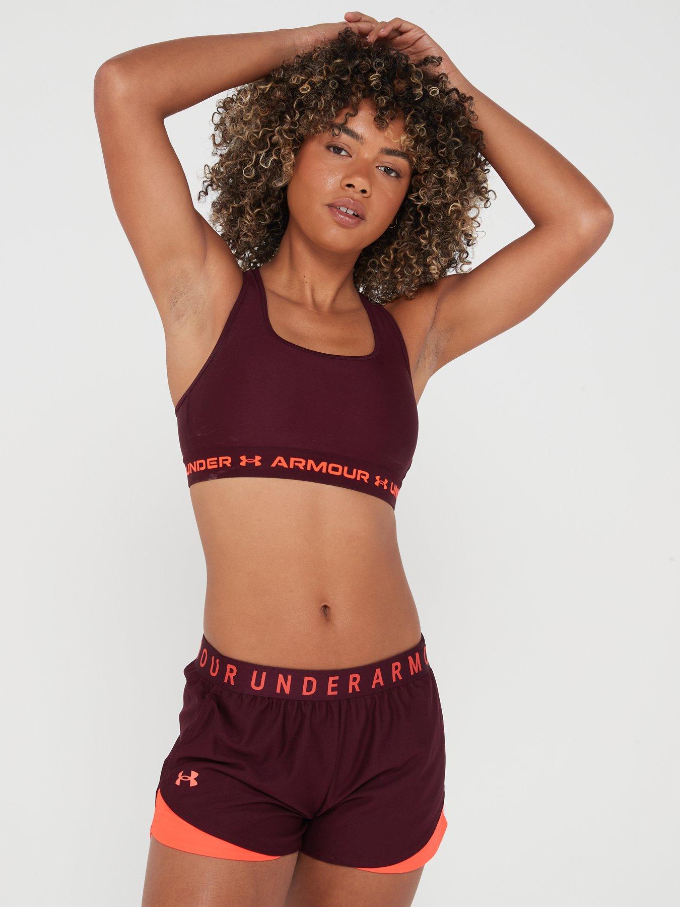 Mid length cheap sports bra