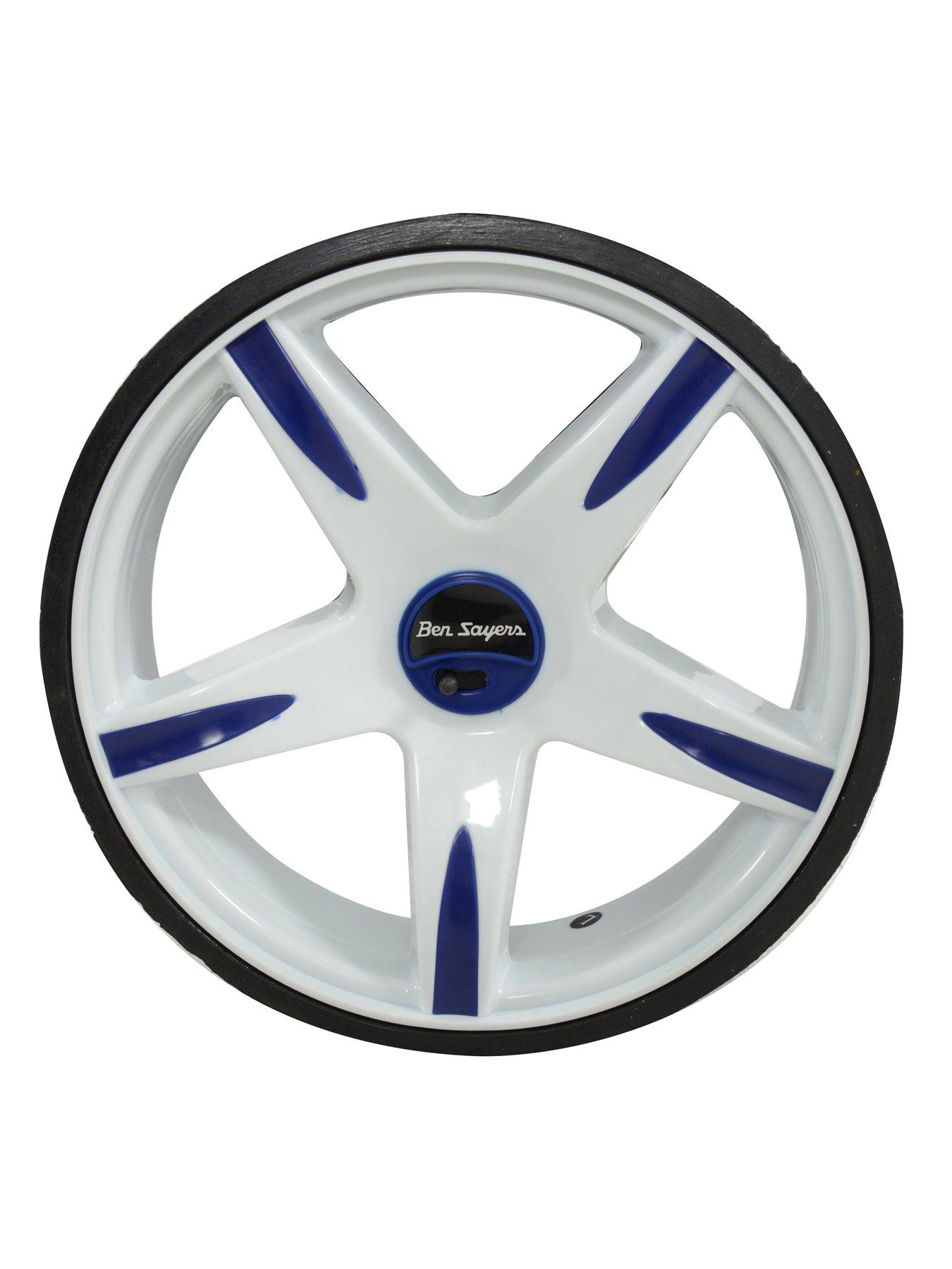 Image 3 of 7 of Ben Sayers 18-Hole Lithium Battery Electric Trolley - White/Blue