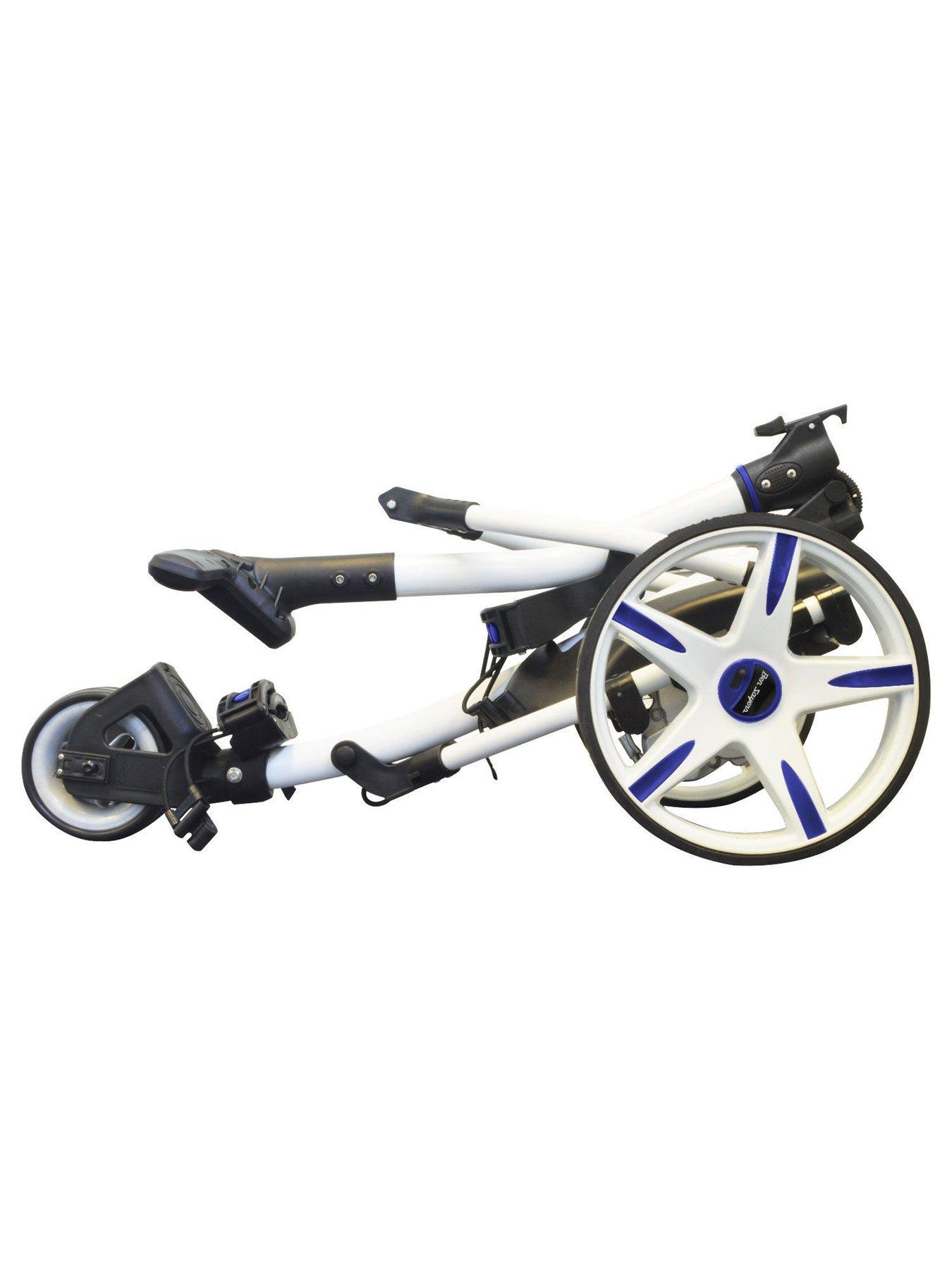 Image 4 of 7 of Ben Sayers 18-Hole Lithium Battery Electric Trolley - White/Blue