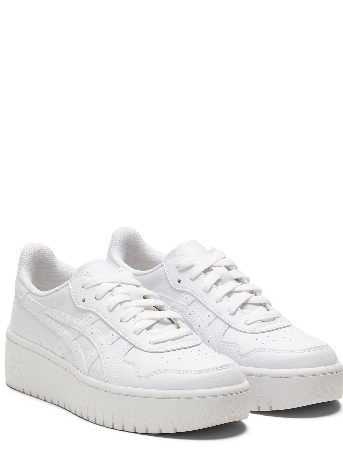 Asics white womens outlet trainers