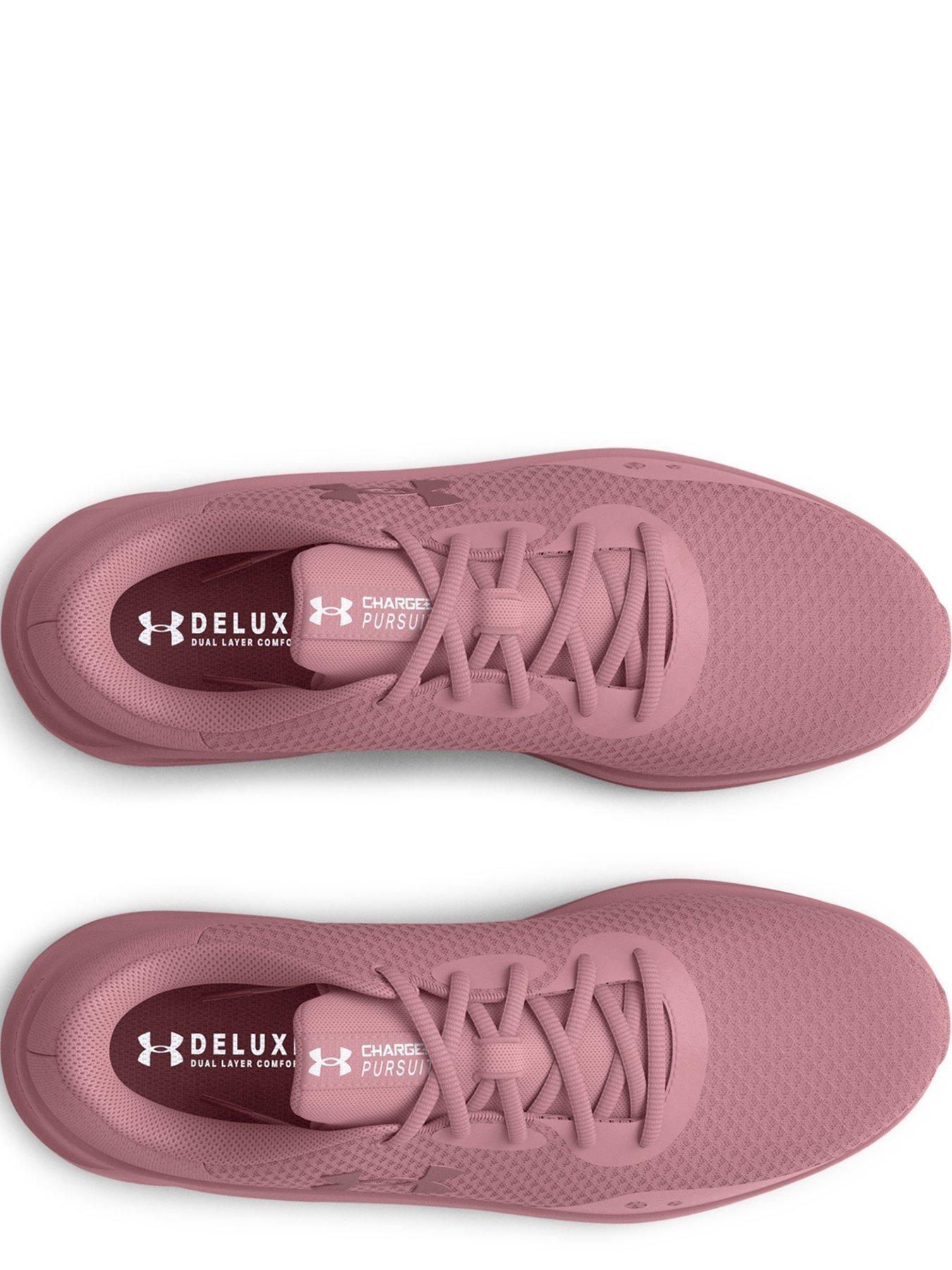 Under armour store pink trainers