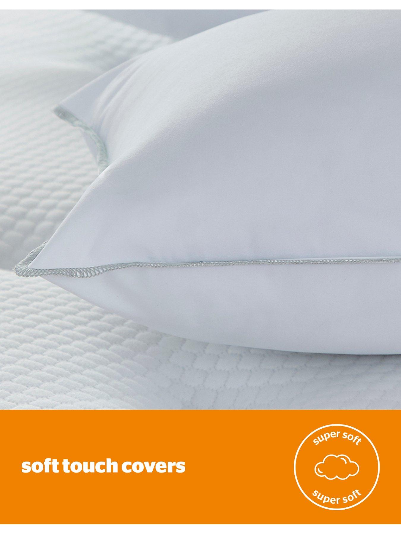Image 4 of 7 of Silentnight Firm Support Pillow Pair - White