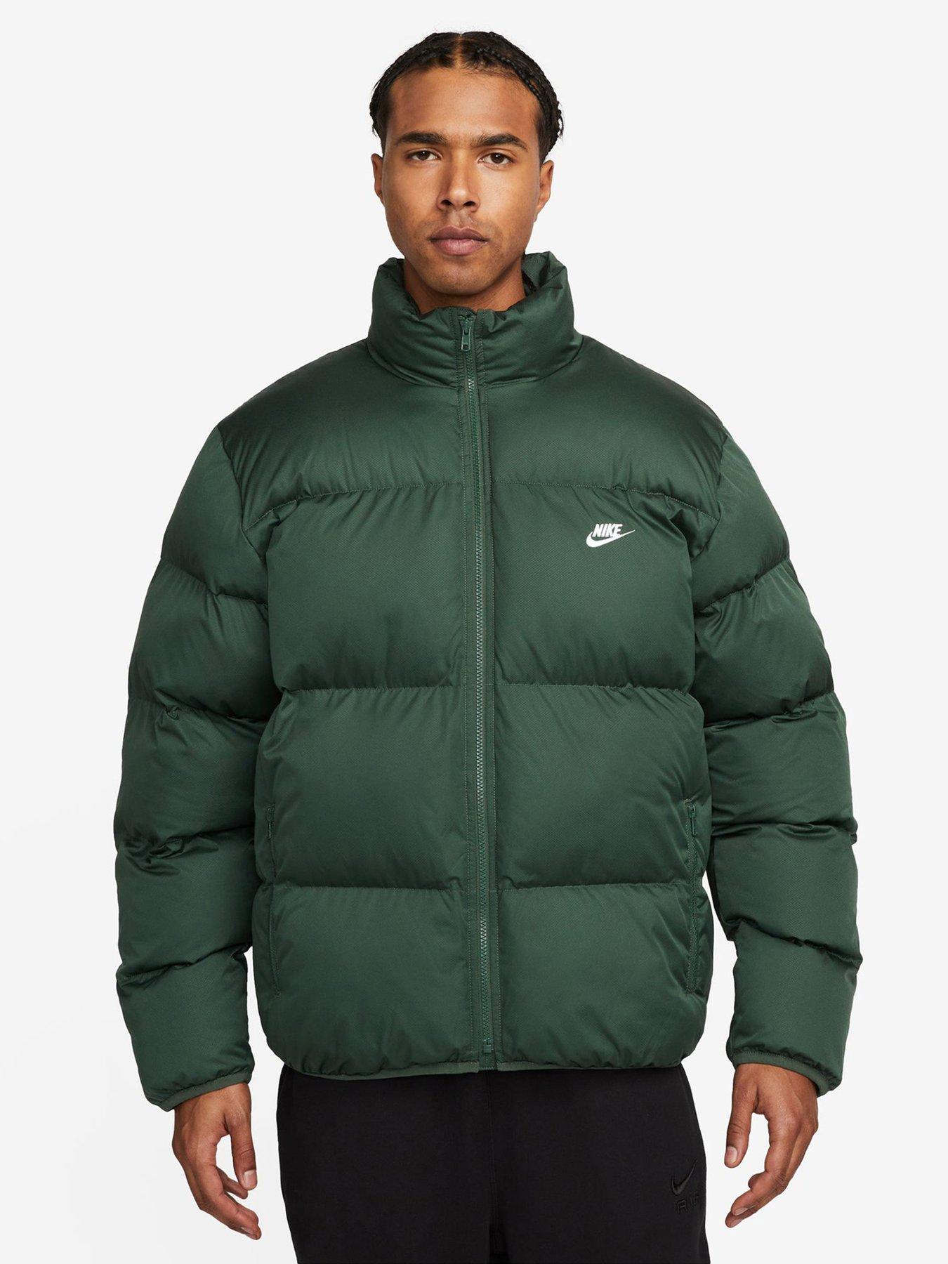 Nike padded coat mens sale