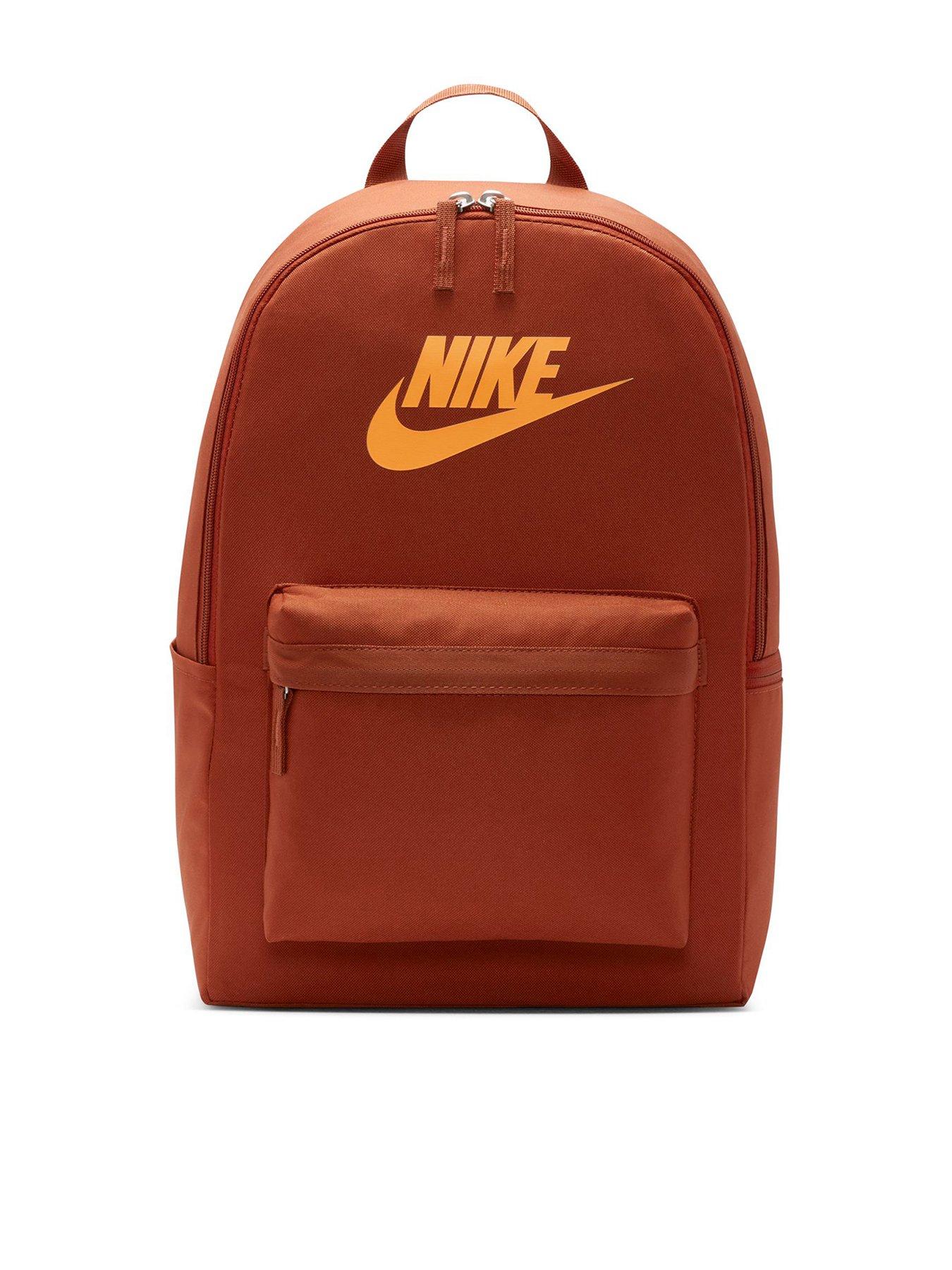 Orange nike hot sale bookbag