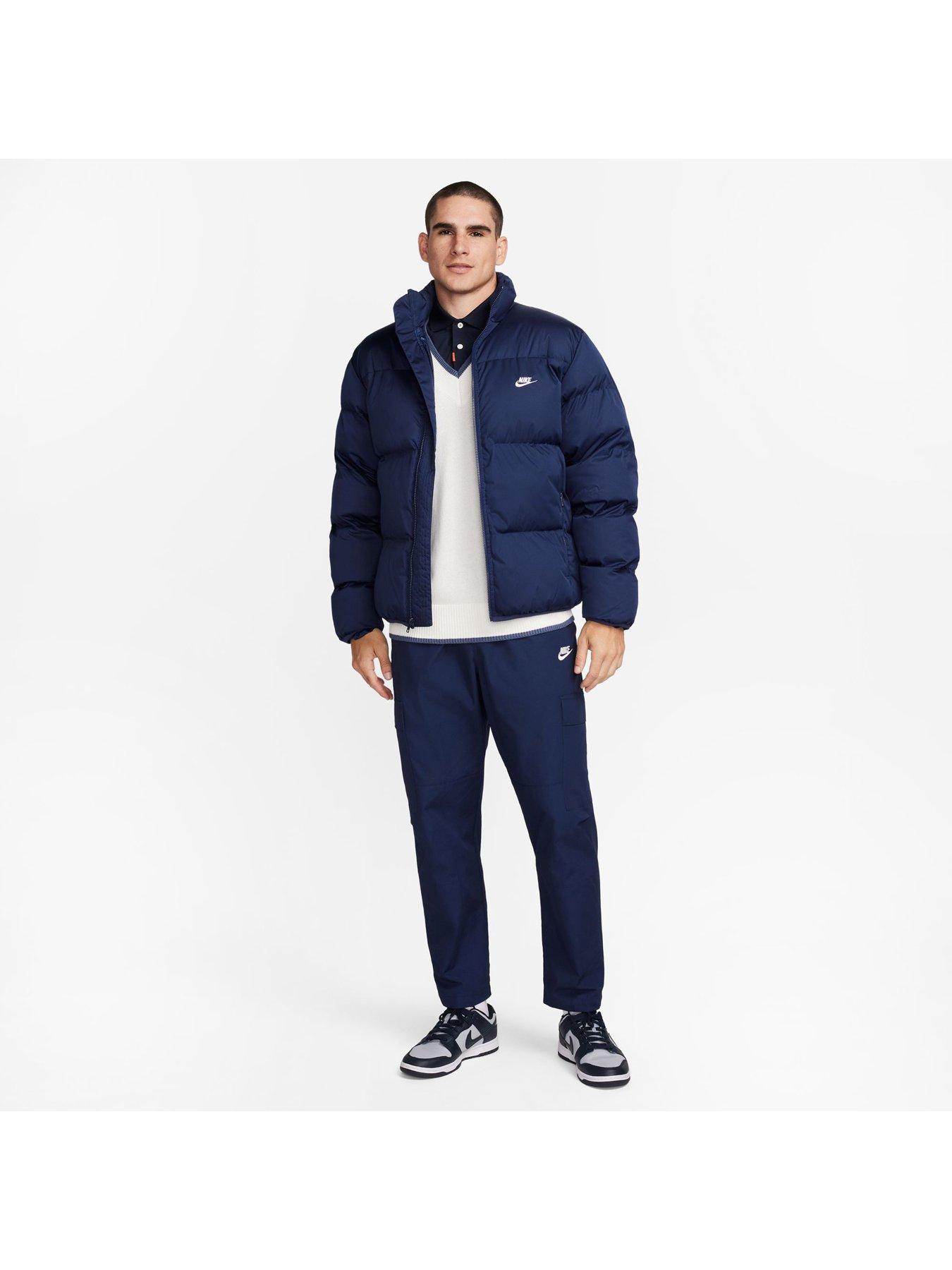 Navy blue cheap nike jacket mens