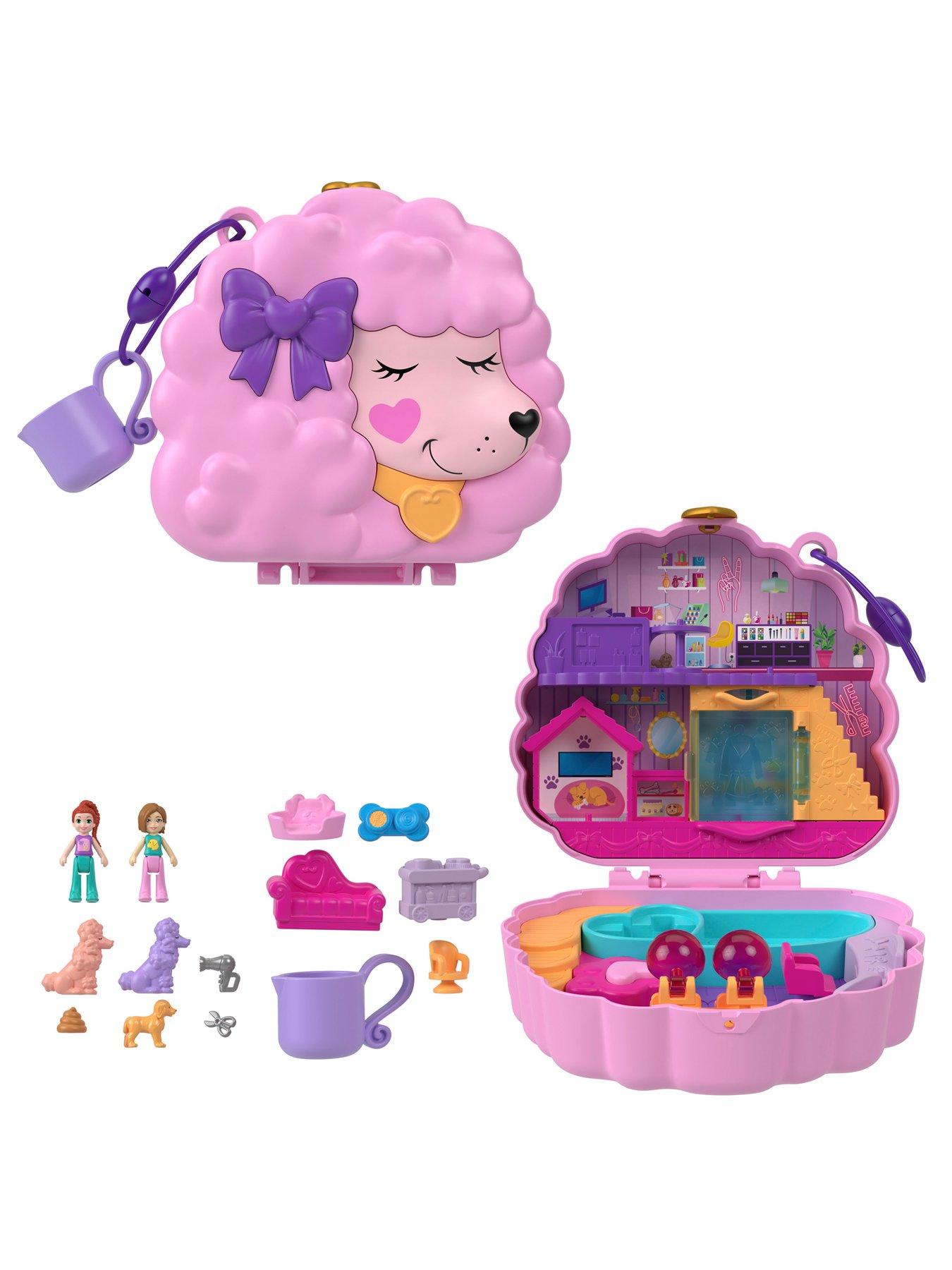 Polly Pocket 2-in-1 Koala Purse Travel Toy with 2 Micro Dolls, 1