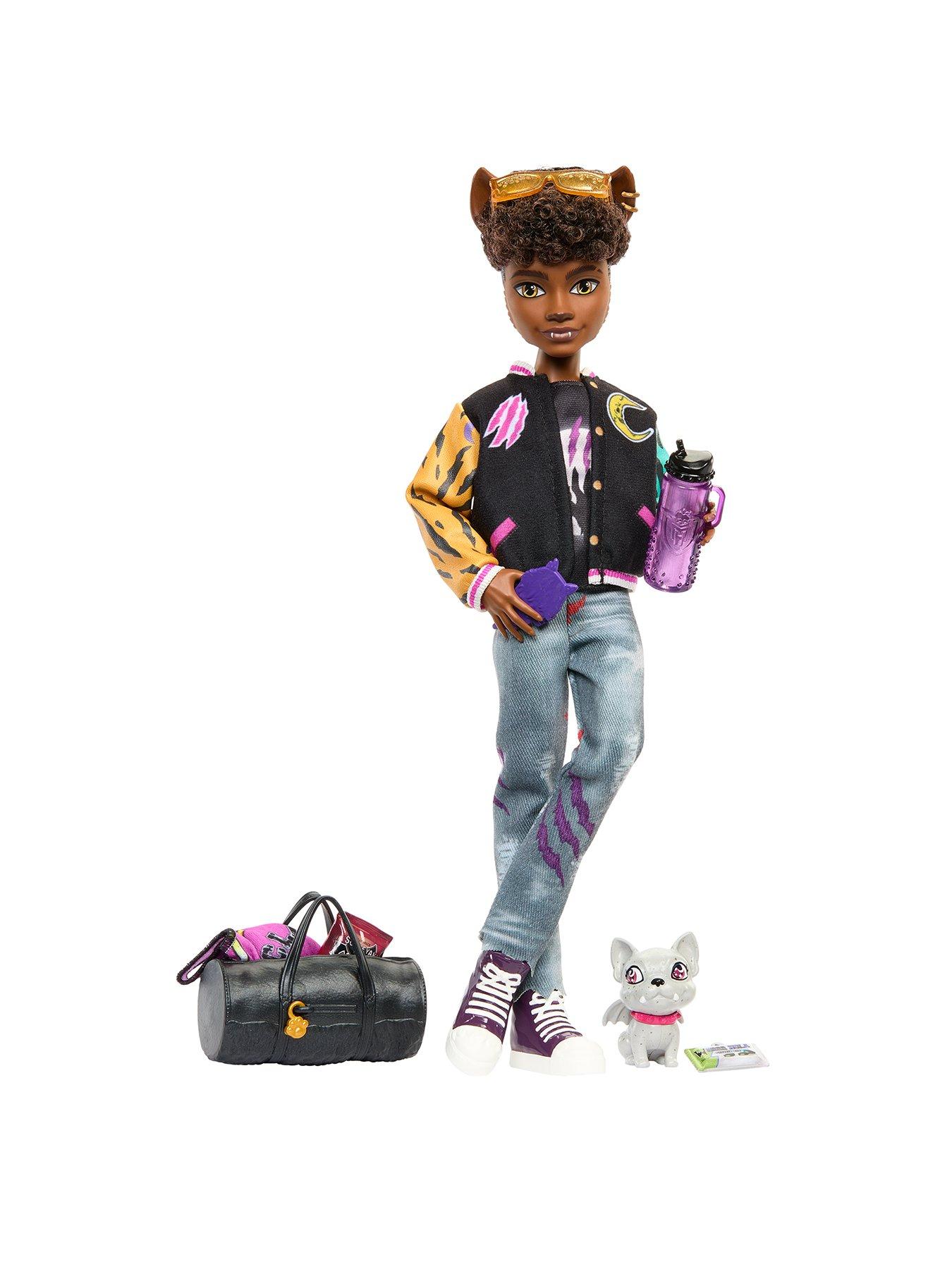  Monster High Deuce Gorgon Posable Doll, Pet and Accessories,  Denim Snake Jacket, Tinted Sunglasses, Kids Toys ( Exclusive) : Toys  & Games