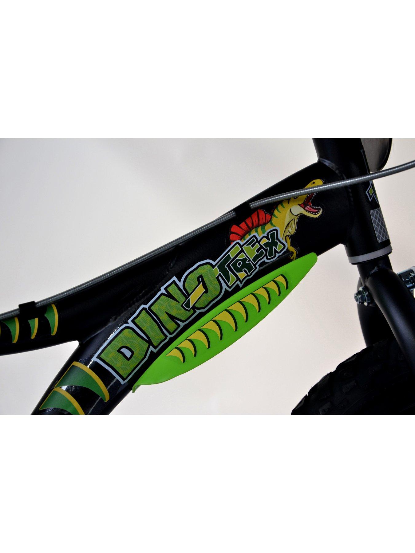 Image 5 of 5 of Dino Dinosaur 16" Kids Bike with Stabilisers