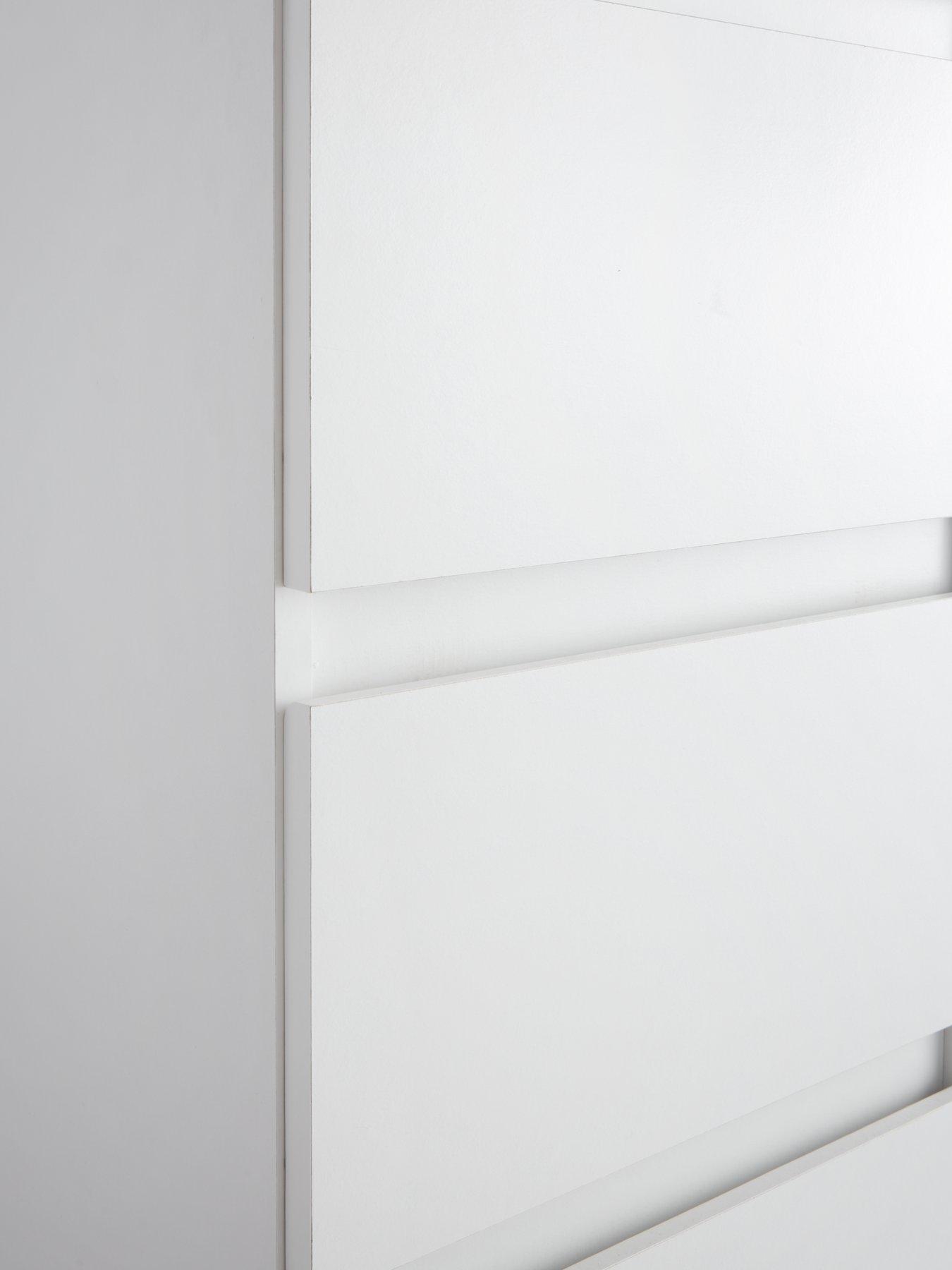 Image 5 of 7 of The Very Collection Lisson 3 Drawer Chest - White&nbsp;- FSC&reg; Certified