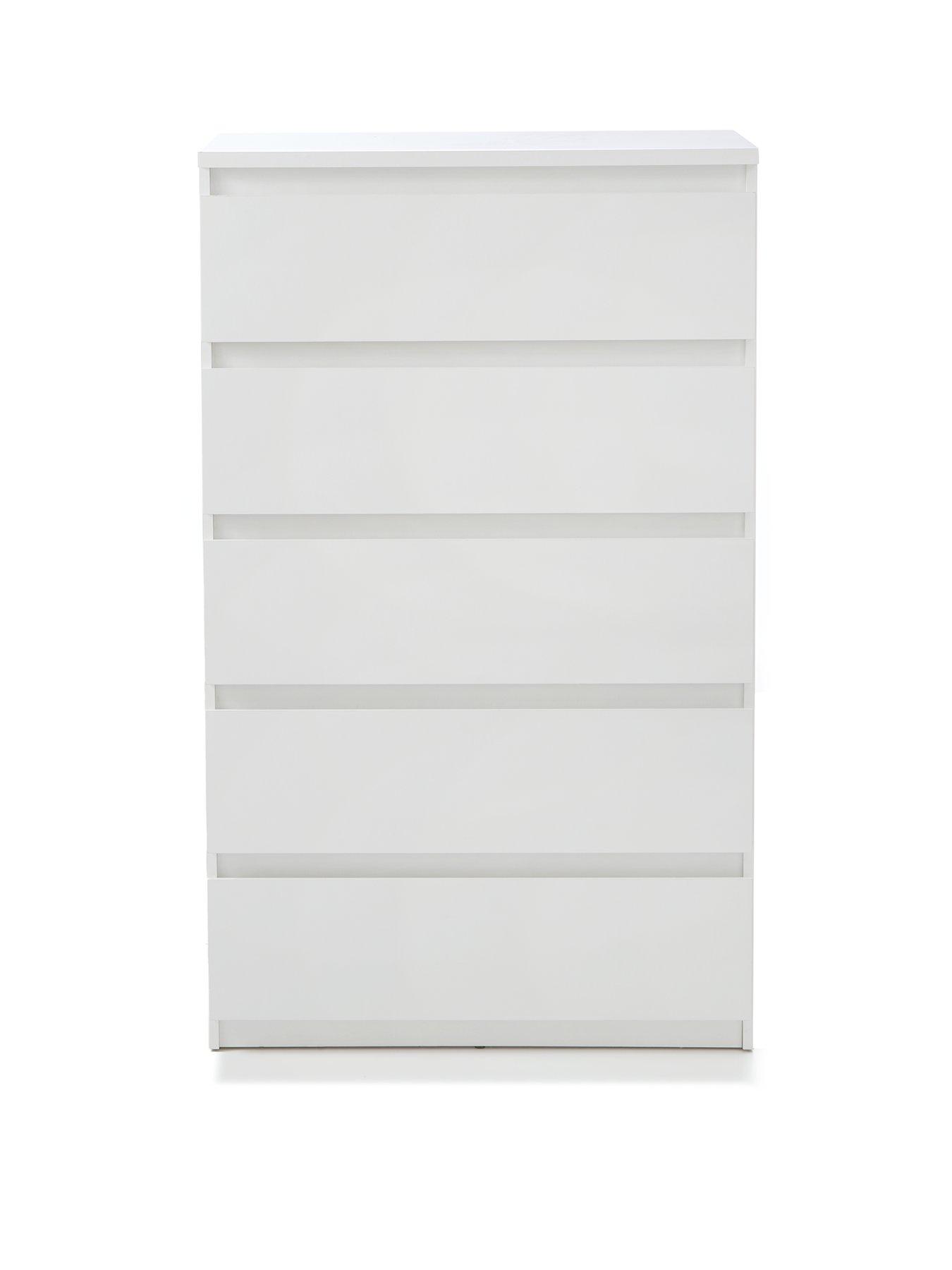 very-home-lisson-5-drawer-chest-whitenbsp--fscreg-certifiedstillFront