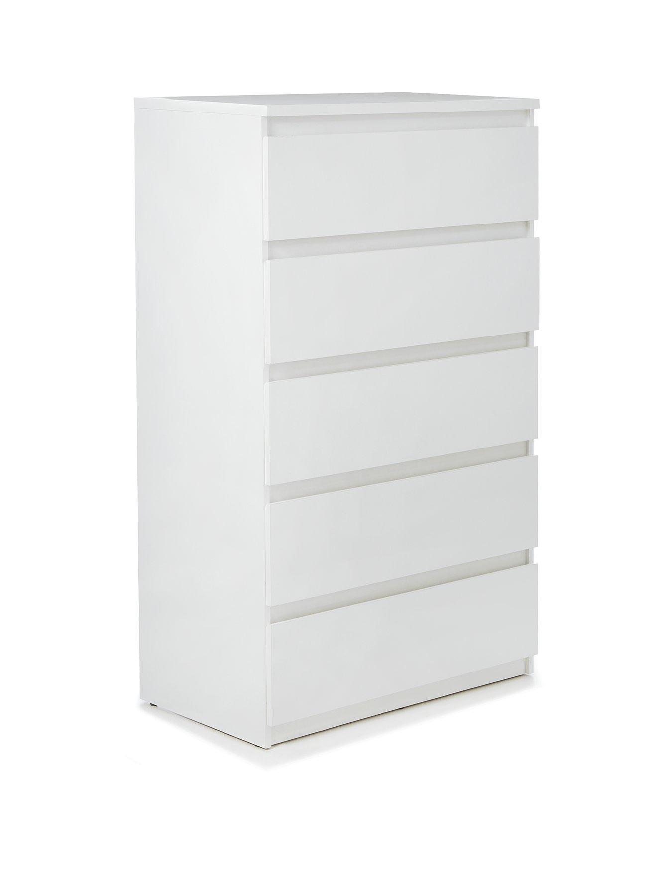 very-home-lisson-5-drawer-chest-whitenbsp--fscreg-certifiedback