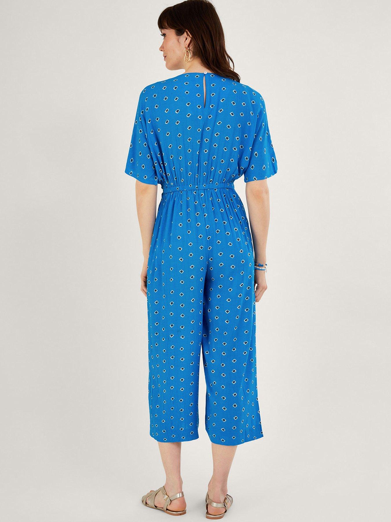 Monsoon 2024 gingham jumpsuit