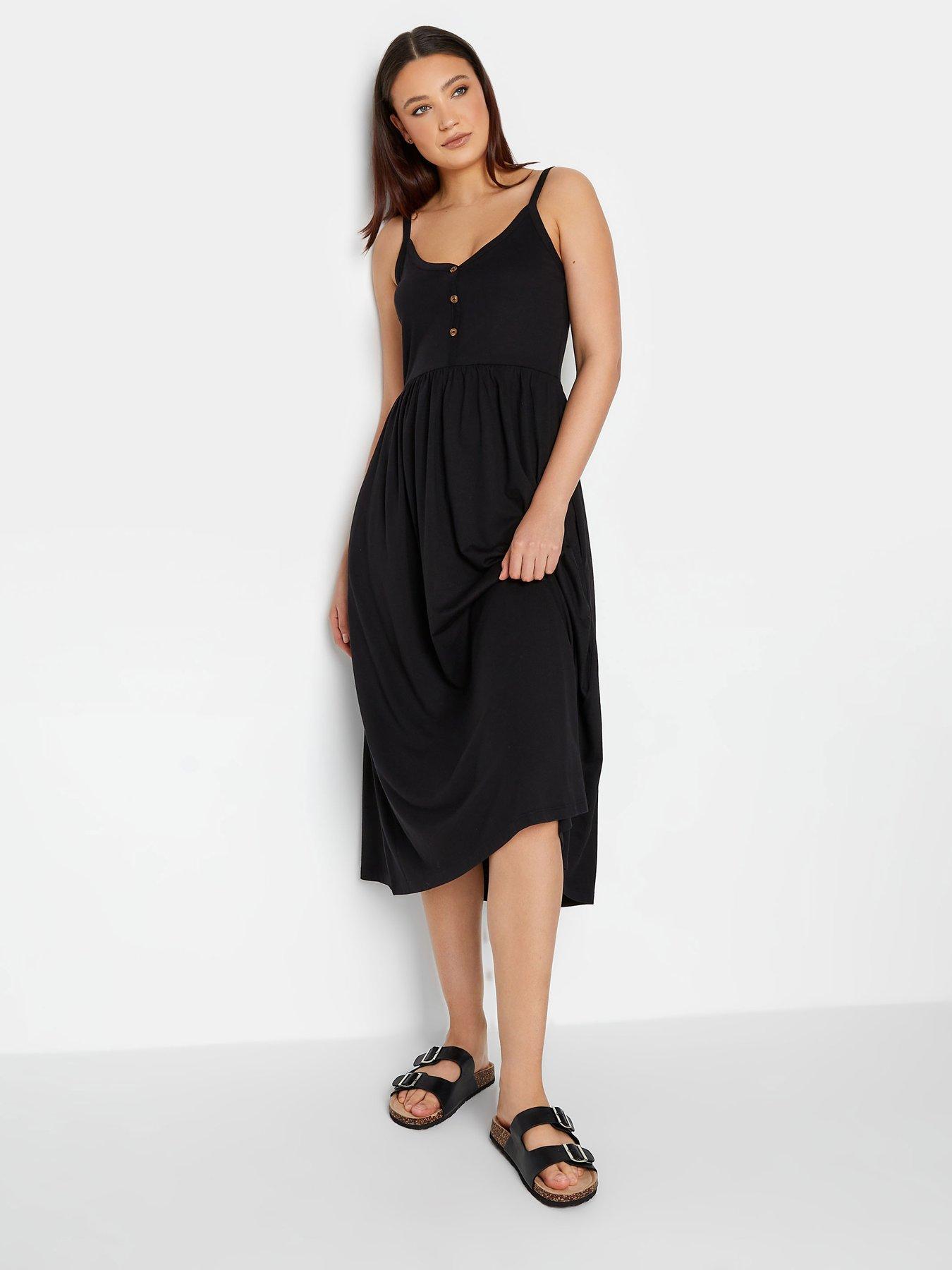 long-tall-sally-long-tall-sally-black-button-through-cami-dress-with-pocketsback