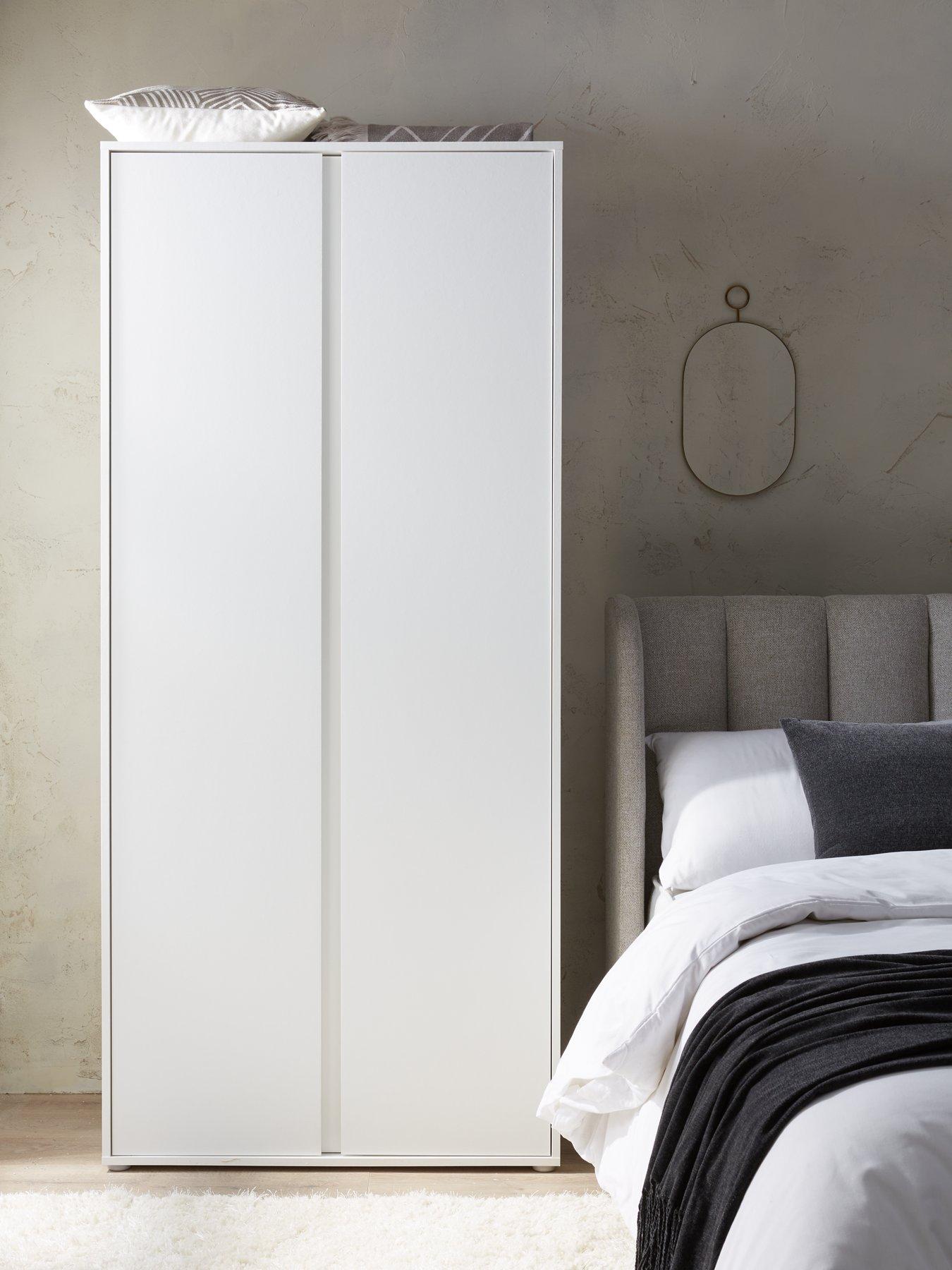 Image 1 of 7 of The Very Collection Lisson 2 Door Wardrobe - White&nbsp;- FSC&reg; Certified