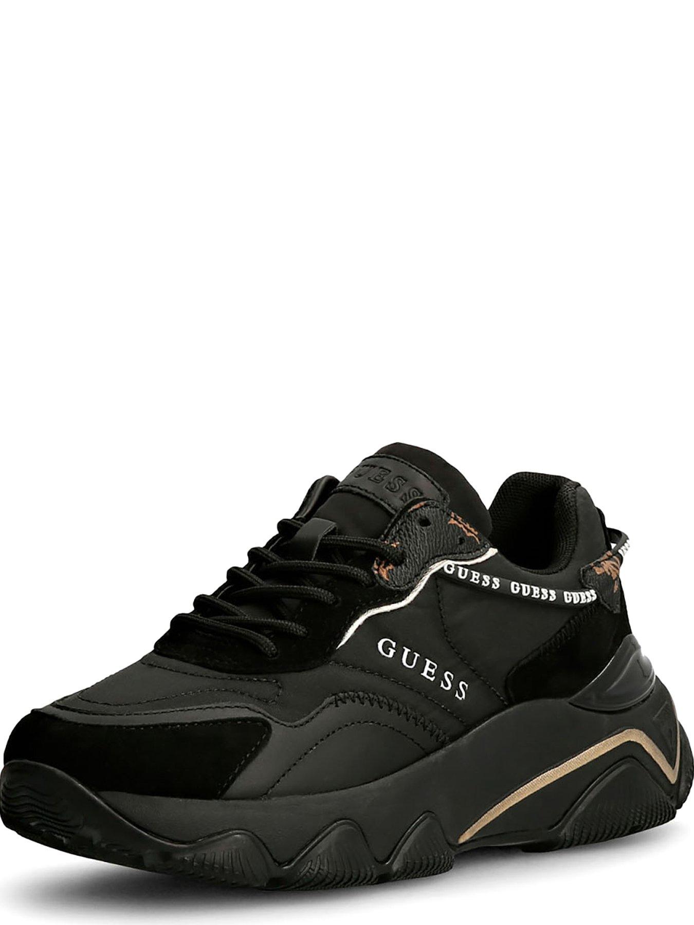 guess-micola-chunky-trainer-blackstillFront