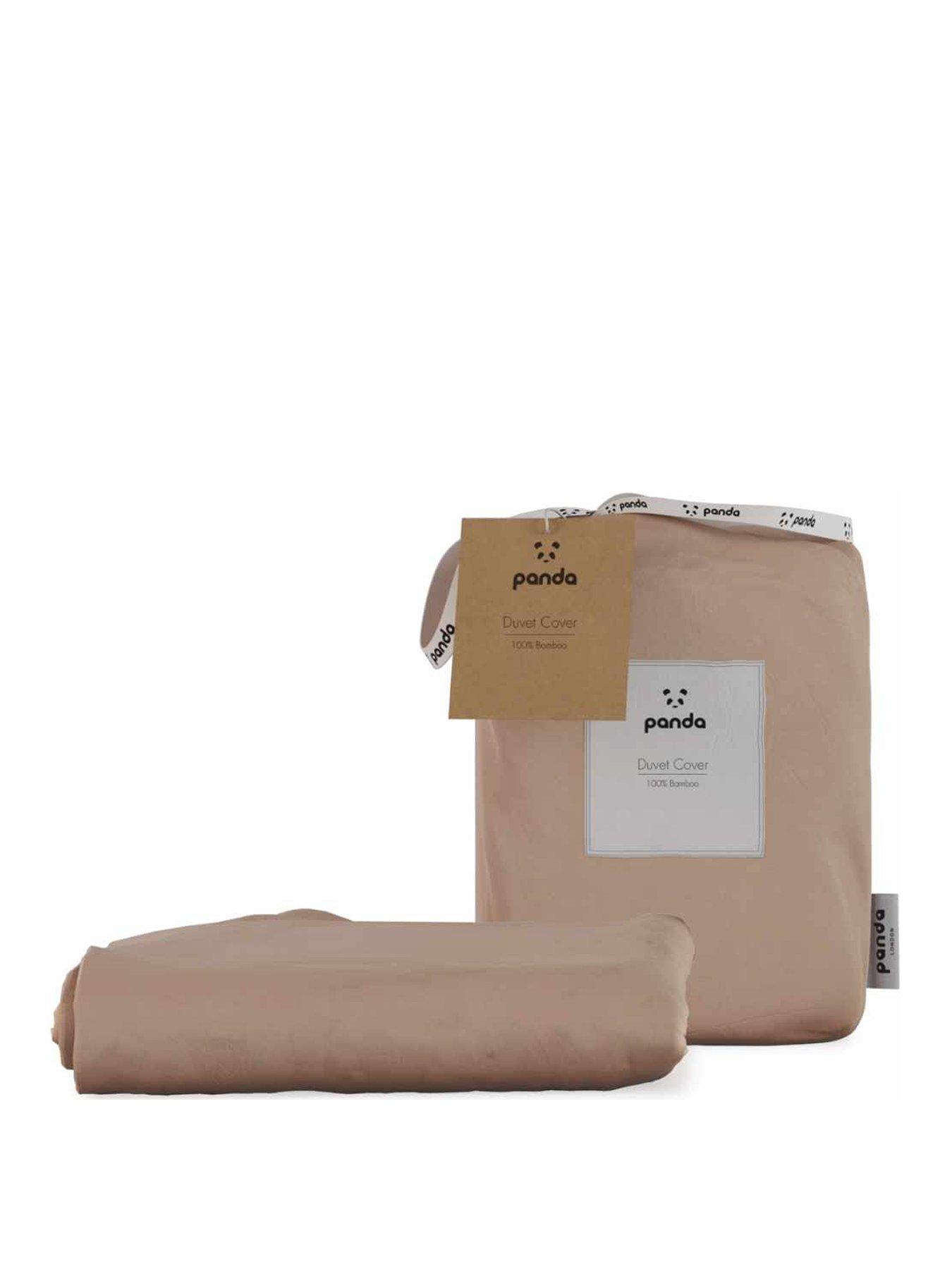 Image 2 of 6 of Panda London 100% Bamboo Duvet Cover - Pink