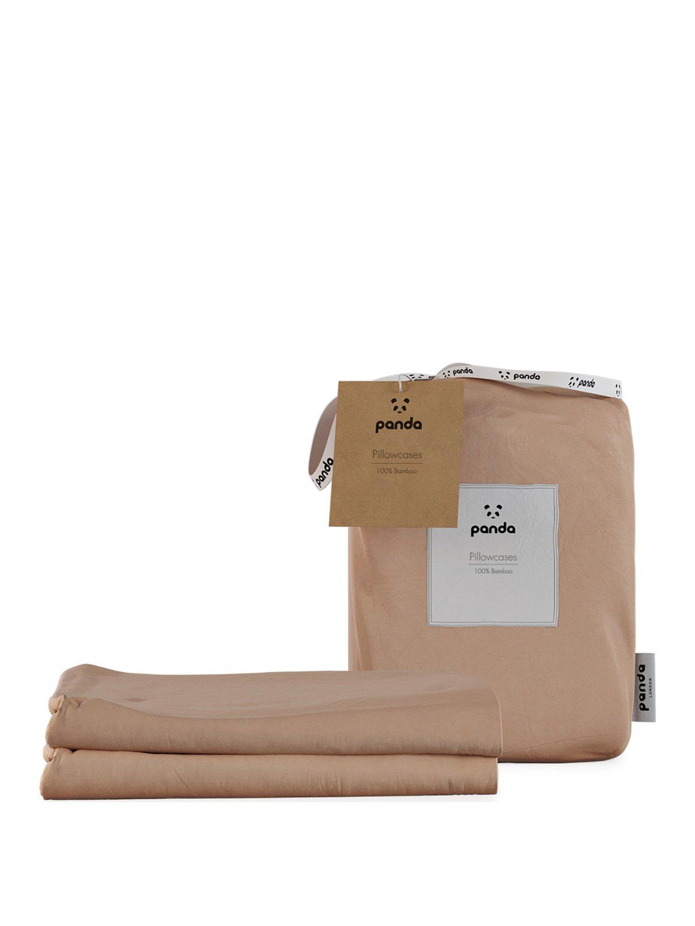 panda-london-100-bamboo-pillowcase-pair-pinkstillFront