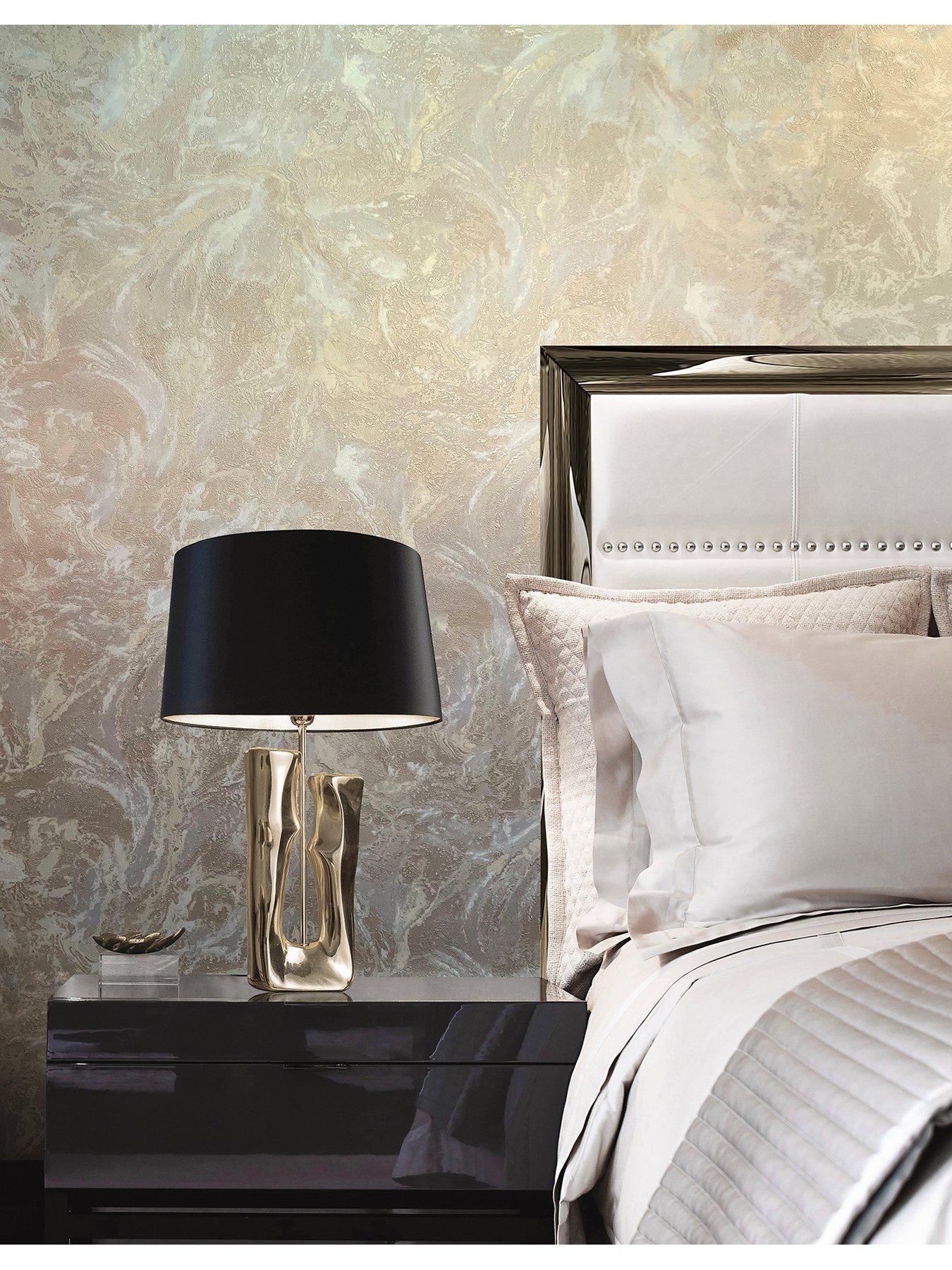 Image 1 of 3 of Rasch Sienna Marble&nbsp;Wallpaper - Beige