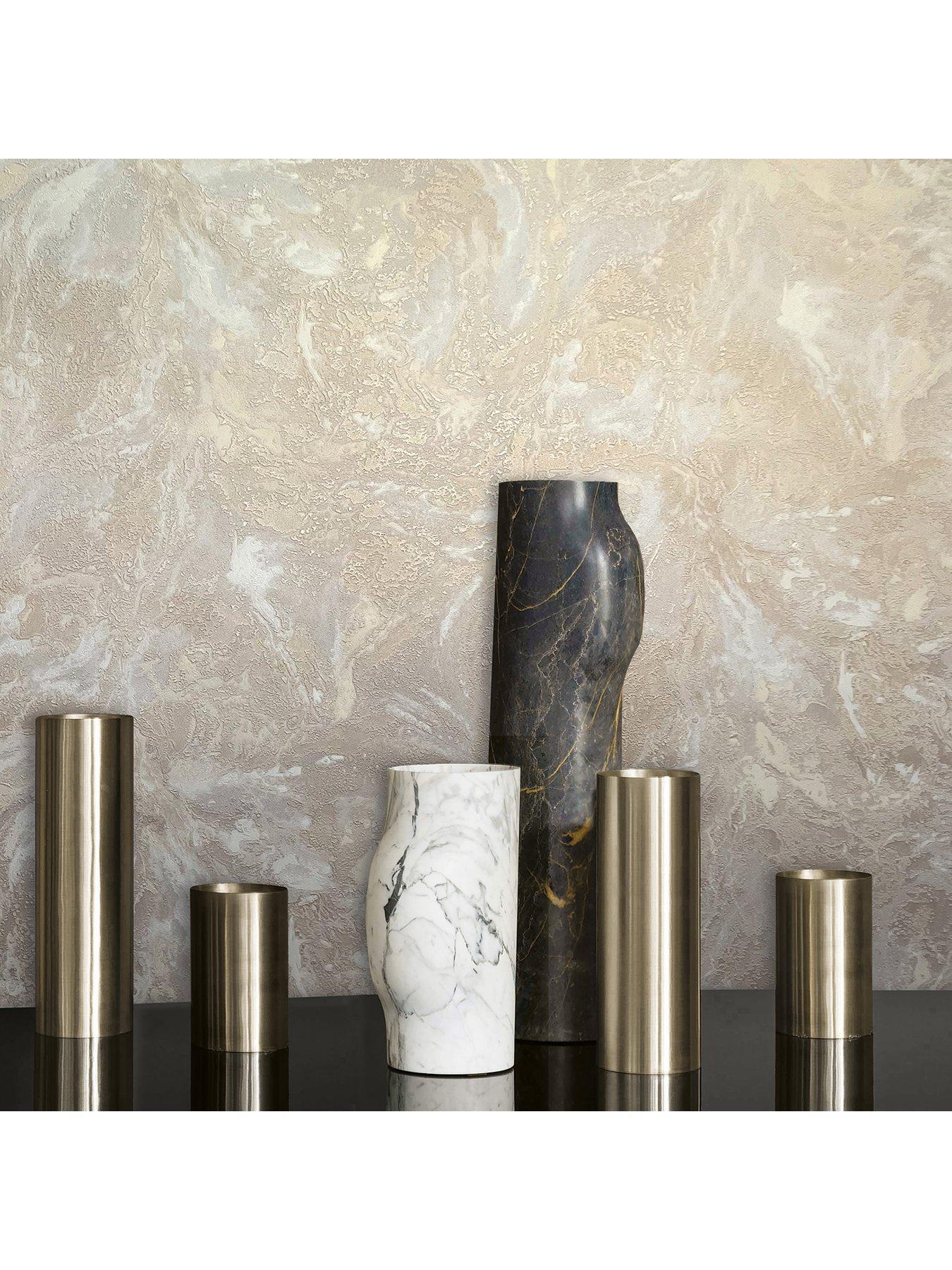 Image 3 of 3 of Rasch Sienna Marble&nbsp;Wallpaper - Beige