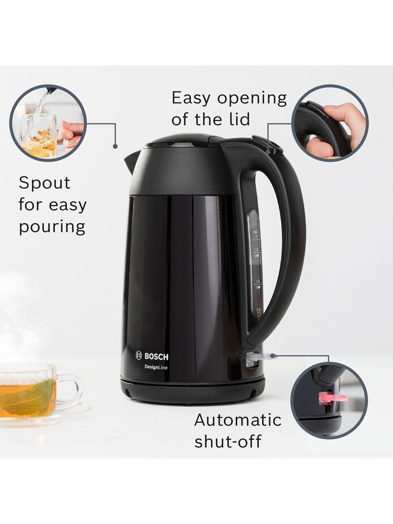 Image 4 of 7 of Bosch Bosch Design Line Kettle Black