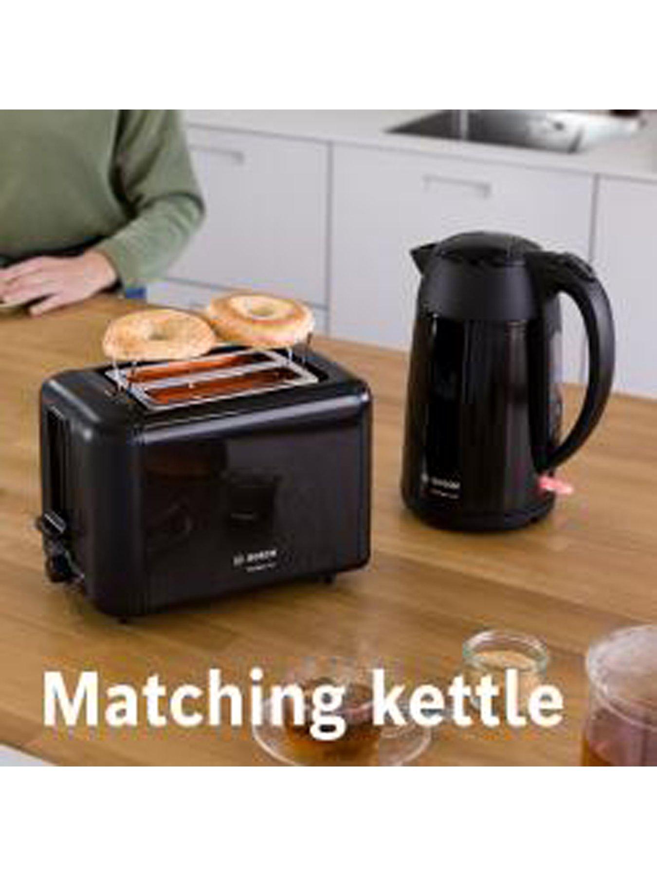 Image 2 of 7 of Bosch Bosch DesignLine TAT3P420GB 2-Slice Toaster with 6 variable browning levels - Black