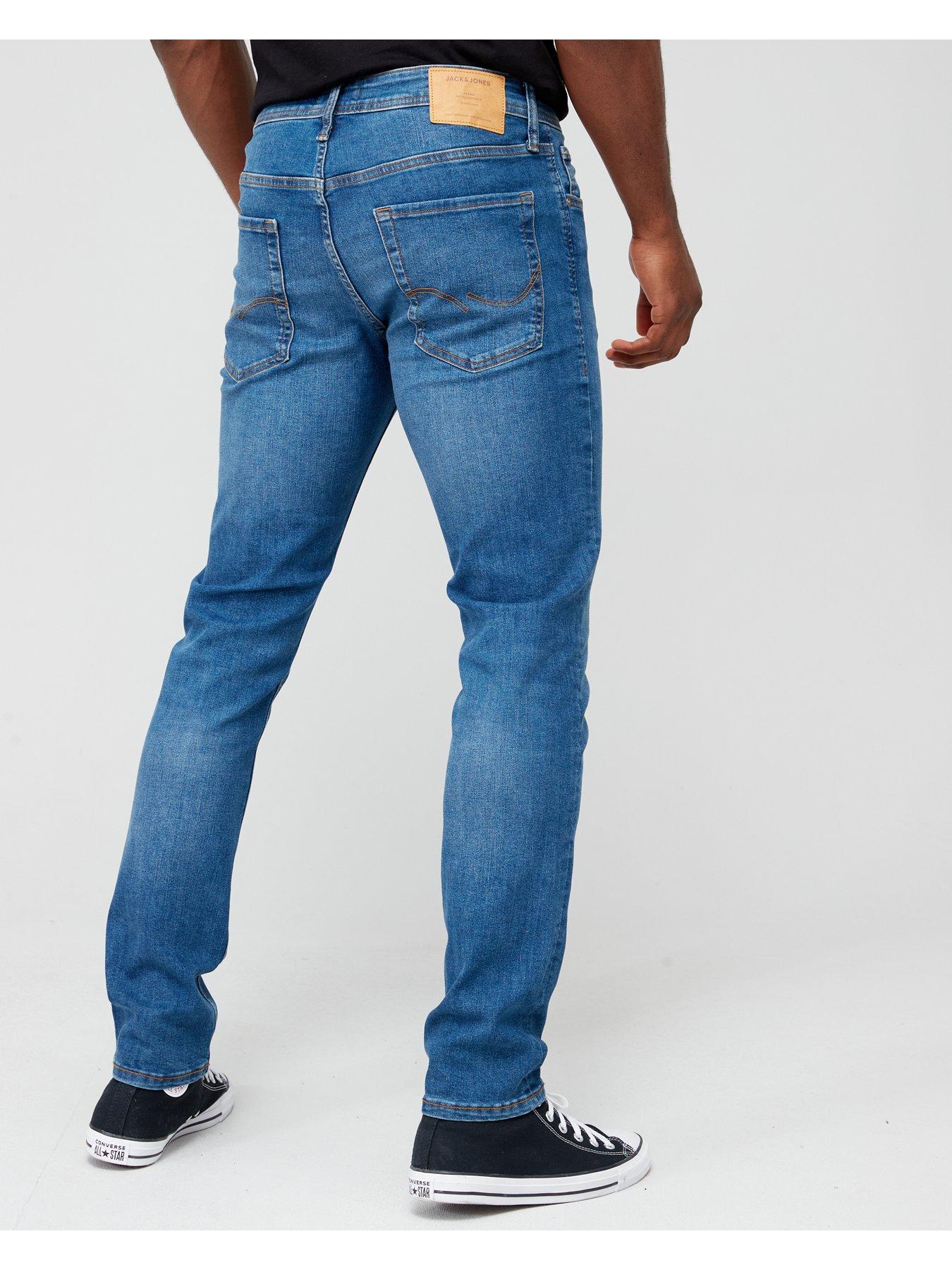 Image 2 of 4 of Jack & Jones Glenn Slim Fit Jeans - Blue
