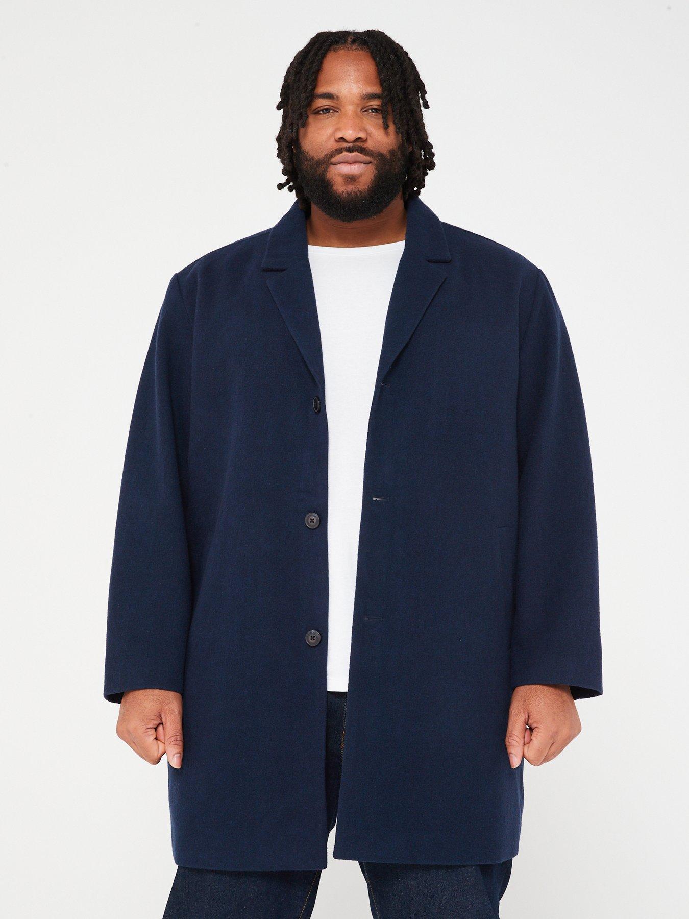 Jack and jones overcoat hotsell