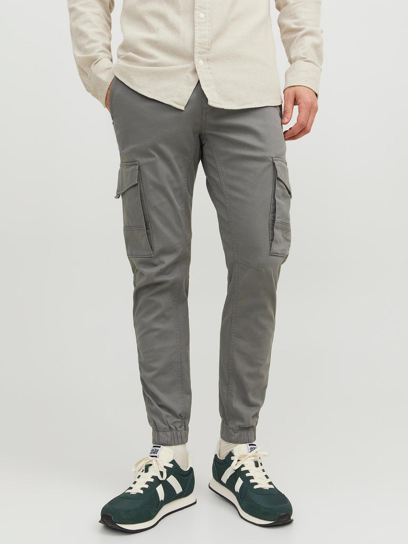Jack & Jones Jack  &  Jones Paul Flake Cuffed Cargo Trousers - Green