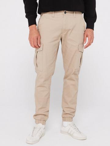 Buy JACK AND JONES Mens 6 Pocket Solid Cargo Pants | Shoppers Stop