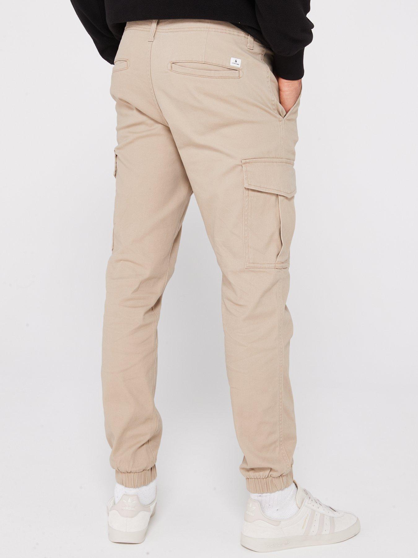 jack-jones-marco-joe-slim-fit-cuffed-cargo-pants-beigestillFront