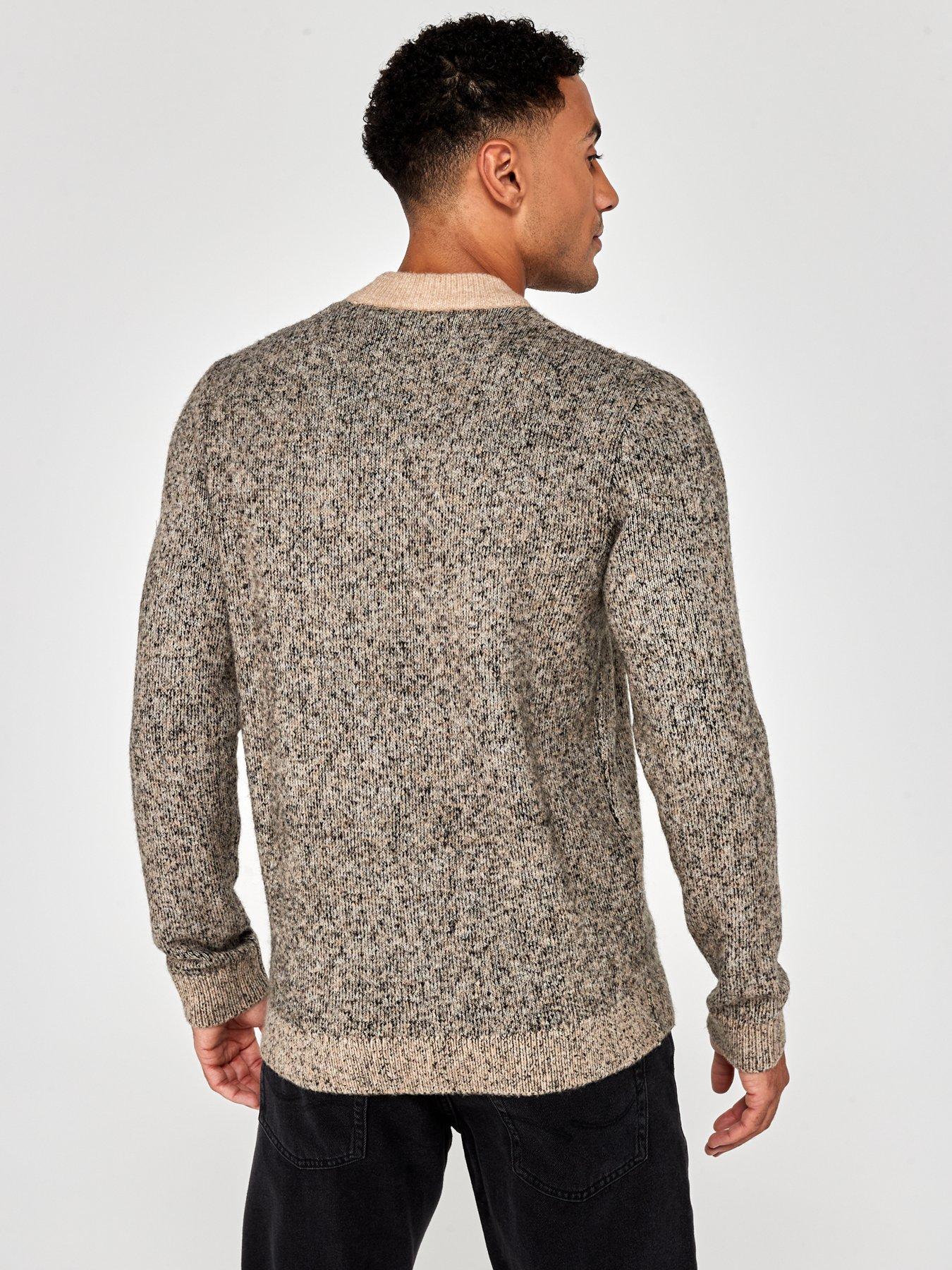 jack-jones-jack-amp-jones-space-knit-mock-neck-jumper-beigestillFront