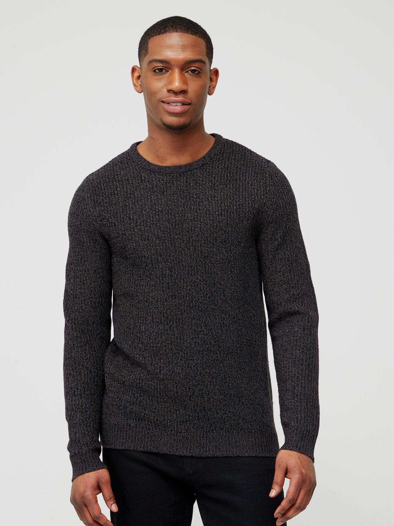 Charcoal knit outlet jumper